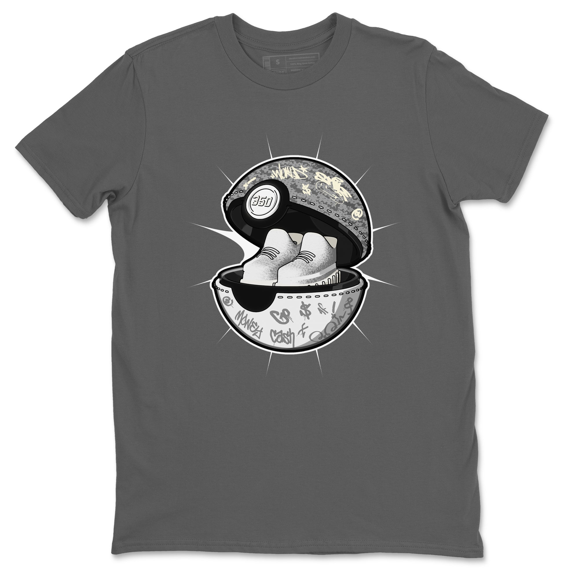 Yeezy 350 Static shirt to match jordans Sneaker Capsule sneaker tees Adidas Yeezy 350 Static Drip Gear Zone Unisex Cool Grey 2 T-Shirt