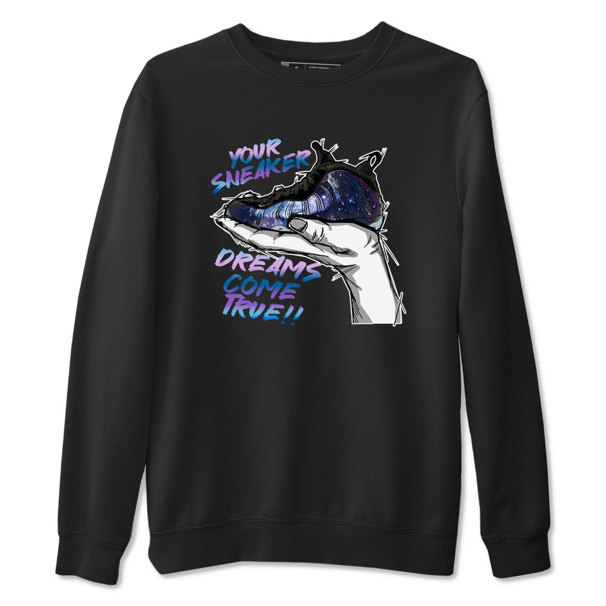 Foams One Galaxy shirts to match jordans Sneaker Dreams sneaker match tees Air Foamposite One Galaxy match shoes to clothes Drip Gear Zone unisex cotton Black 2 shirts