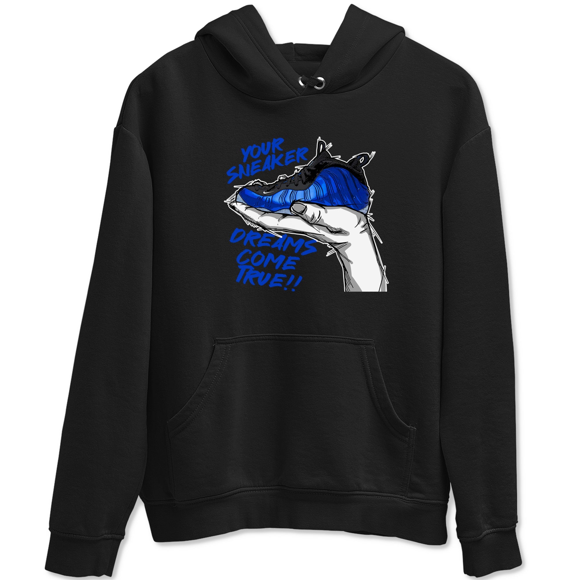 Foams One Royal shirts to match jordans Sneaker Dreams sneaker match tees Air Foamposite One Royal match shoes to clothes Drip Gear Zone unisex cotton Black 2 shirts