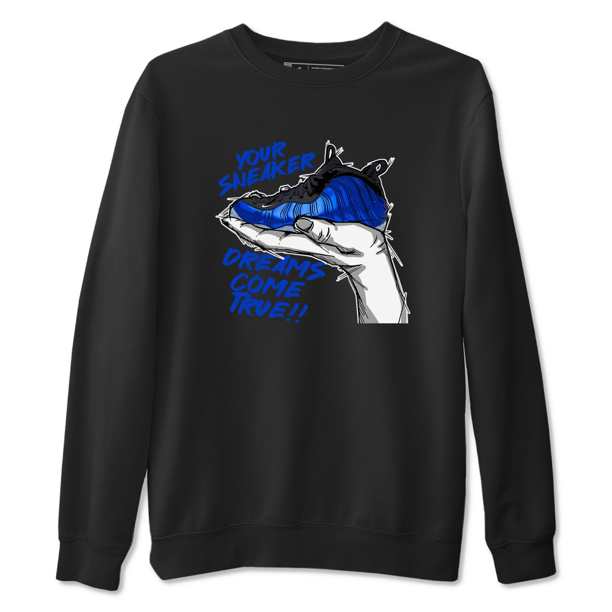 Foams One Royal shirts to match jordans Sneaker Dreams sneaker match tees Air Foamposite One Royal match shoes to clothes Drip Gear Zone unisex cotton Black 2 shirts