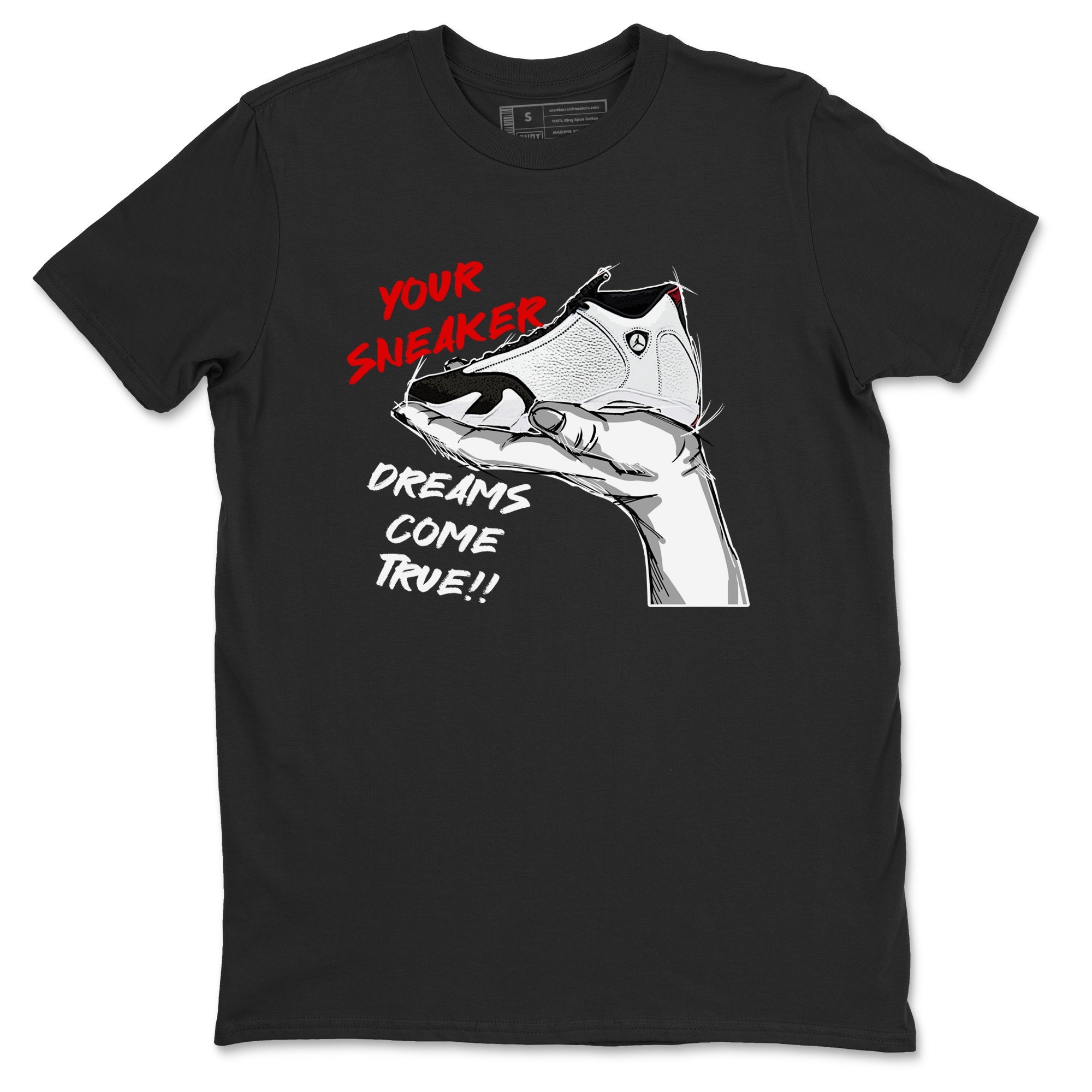 Jordan 14 Retro Black Toe t shirts to match sneakers Sneaker Dreams sneaker match tees 14s Black Toe sneaker match tee Drip Gear Zone unisex cotton Black 2 shirts