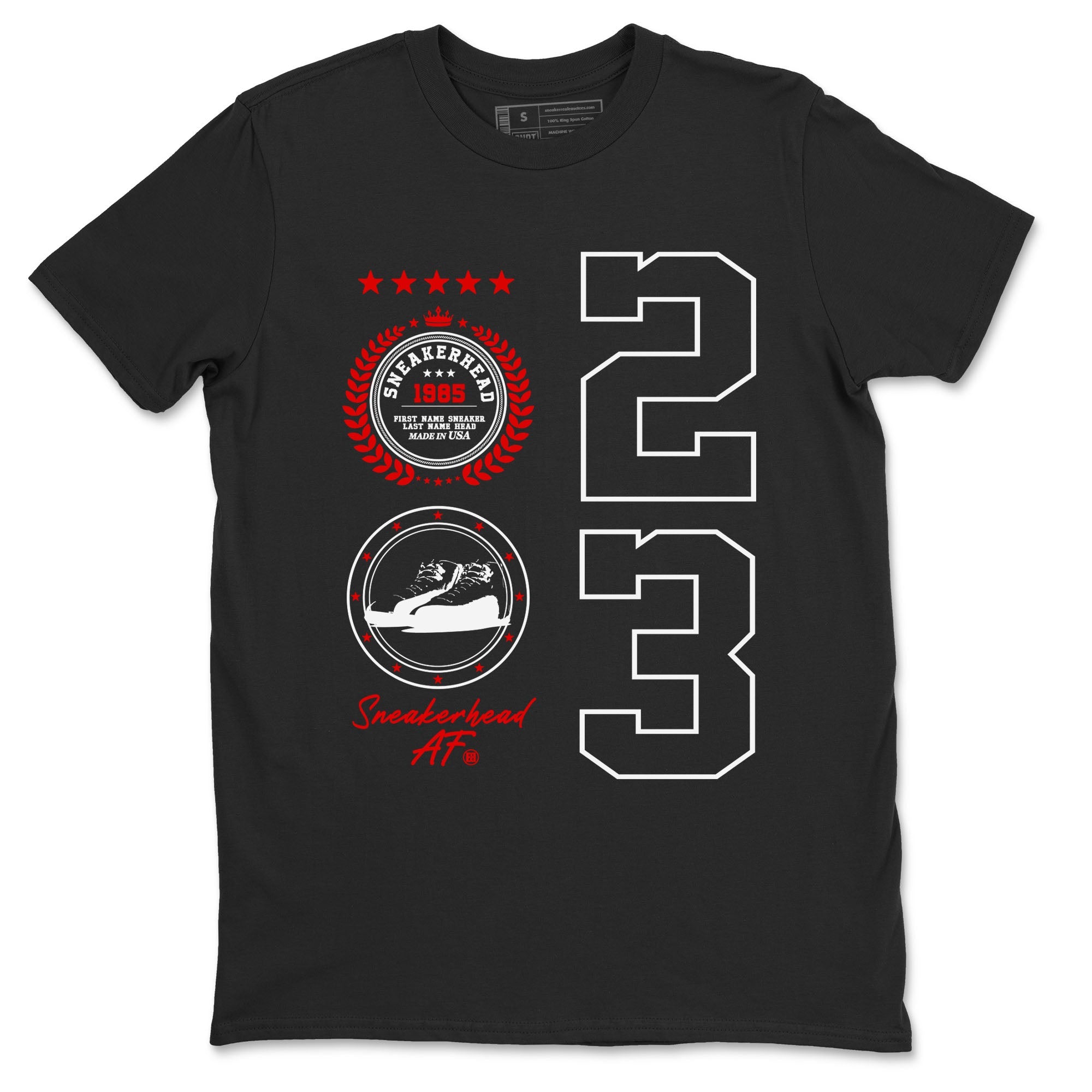 Air Jordan 1 Taxi Flip shirts to match jordans Sneaker Emblem sneaker match tees Air Jordan 1 Taxi Flip Drip Gear Zone unisex cotton Black 2 crew neck shirt