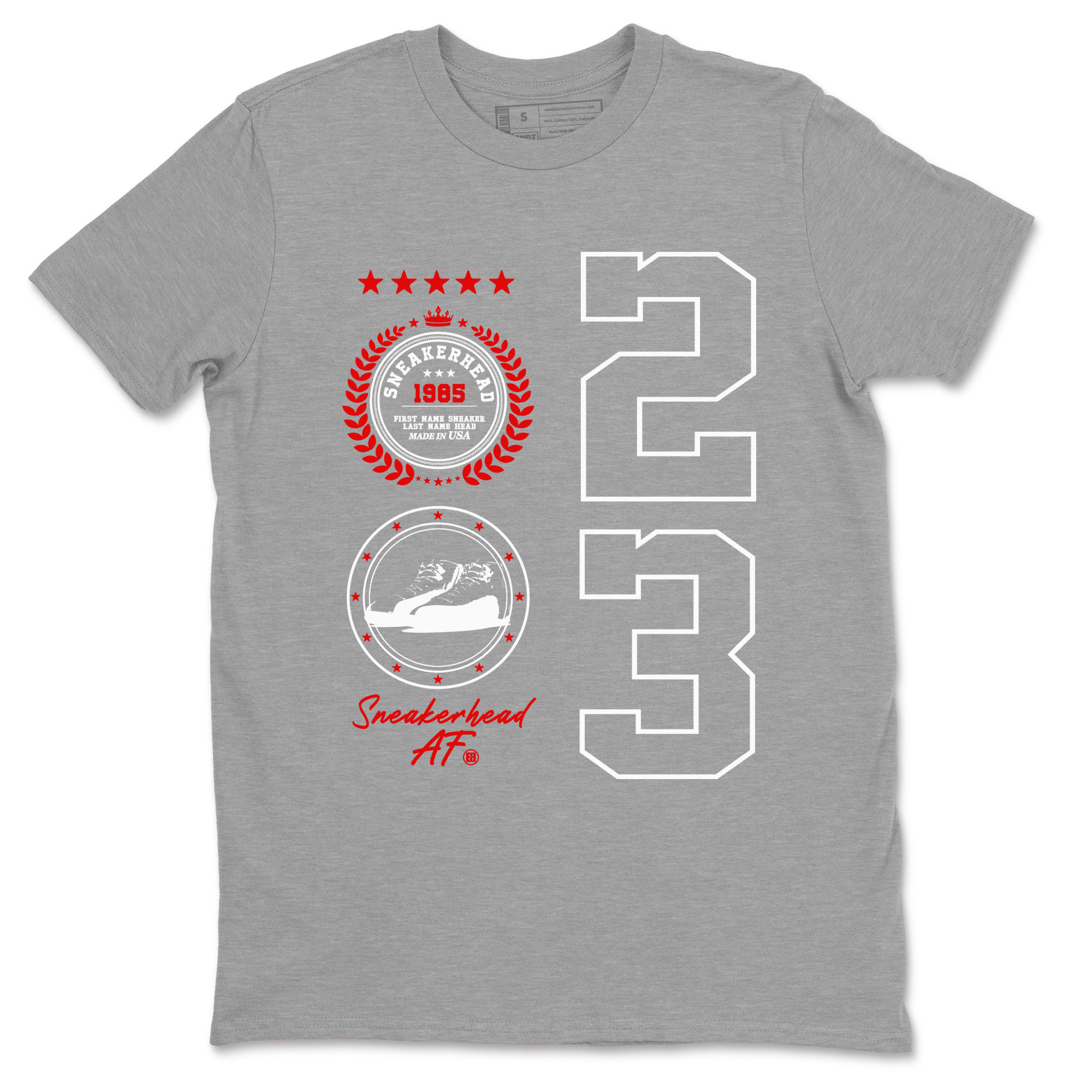 Air Jordan 1 Taxi Flip shirts to match jordans Sneaker Emblem sneaker match tees Air Jordan 1 Taxi Flip Drip Gear Zone unisex cotton Heather Grey 2 crew neck shirt