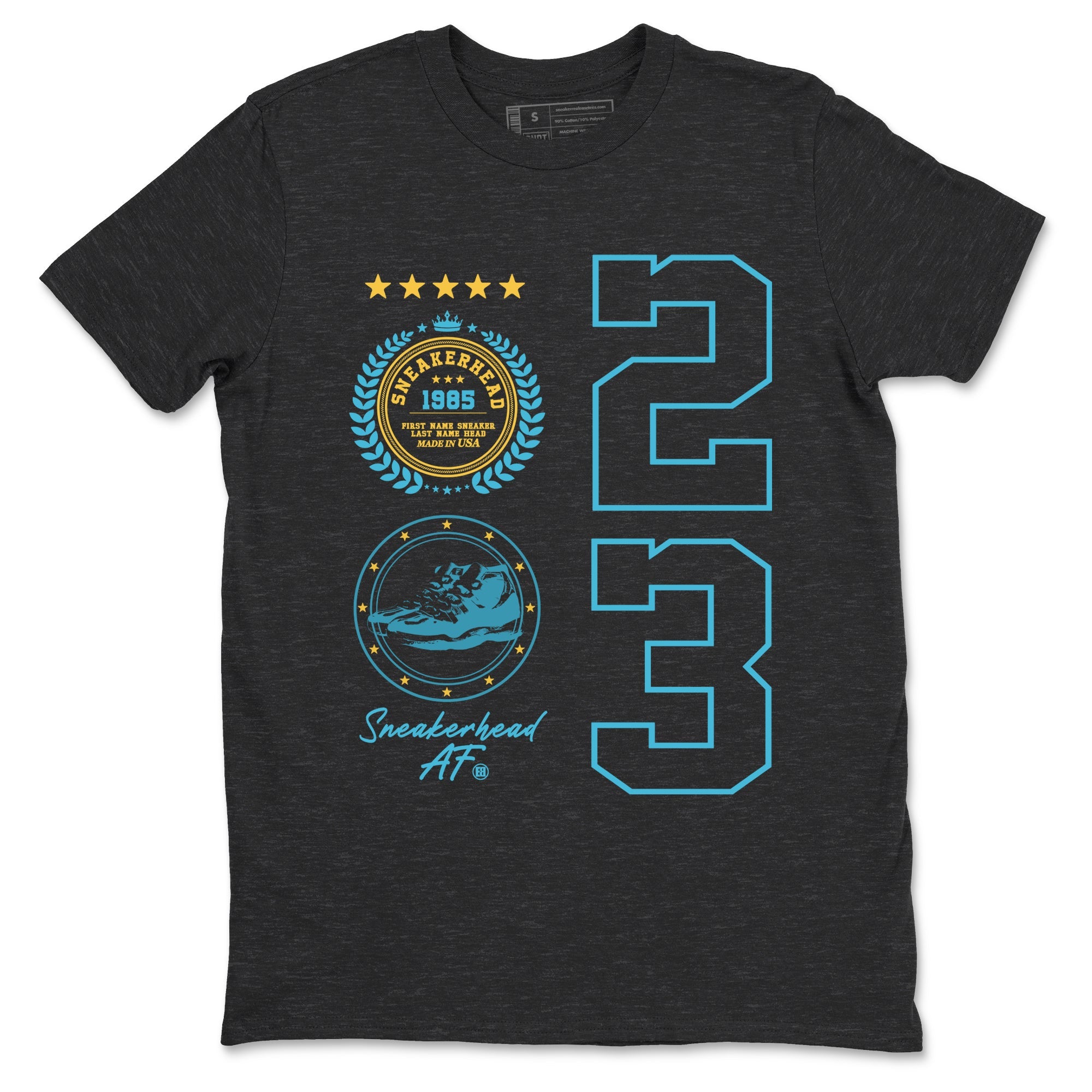 Sneaker Threads  Sneaker Tees To Match Air Jordan 11 Retro Gamma  Sneaker Emblem Graphic Tee Charcoal Heather 2. Perfect for Jordan releases 2025 colorways.