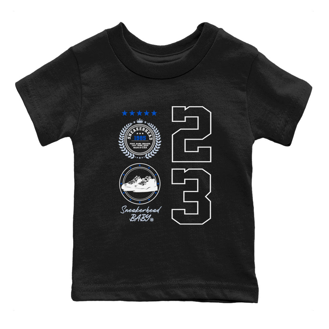 11s Space shirt to match jordans Sneaker Emblem sneaker tees Air Jordan 11 Space Drip Gear Zone baby toddler Black 2 cotton Shirt