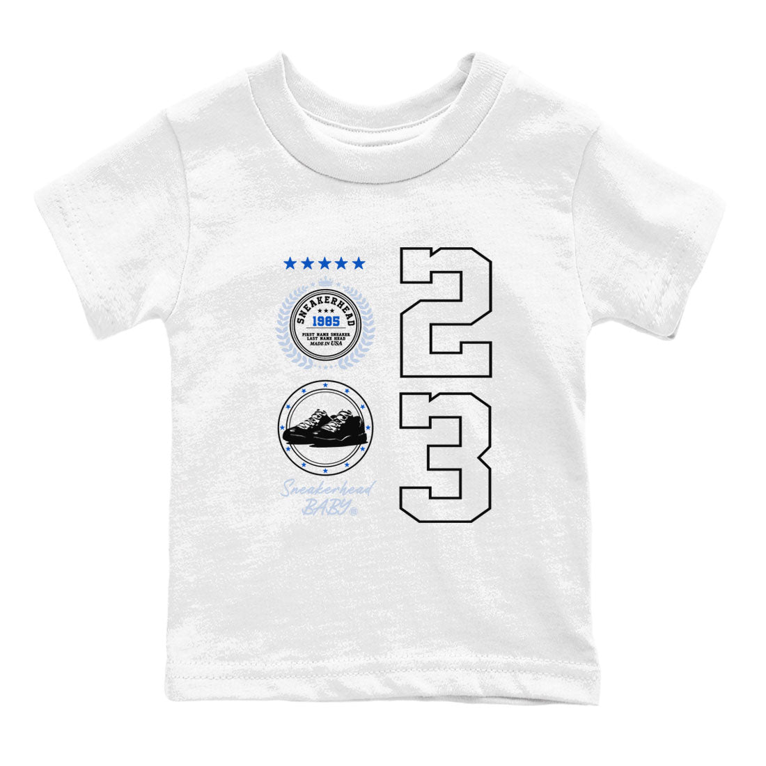 11s Space shirt to match jordans Sneaker Emblem sneaker tees Air Jordan 11 Space Drip Gear Zone baby toddler White 2 cotton Shirt