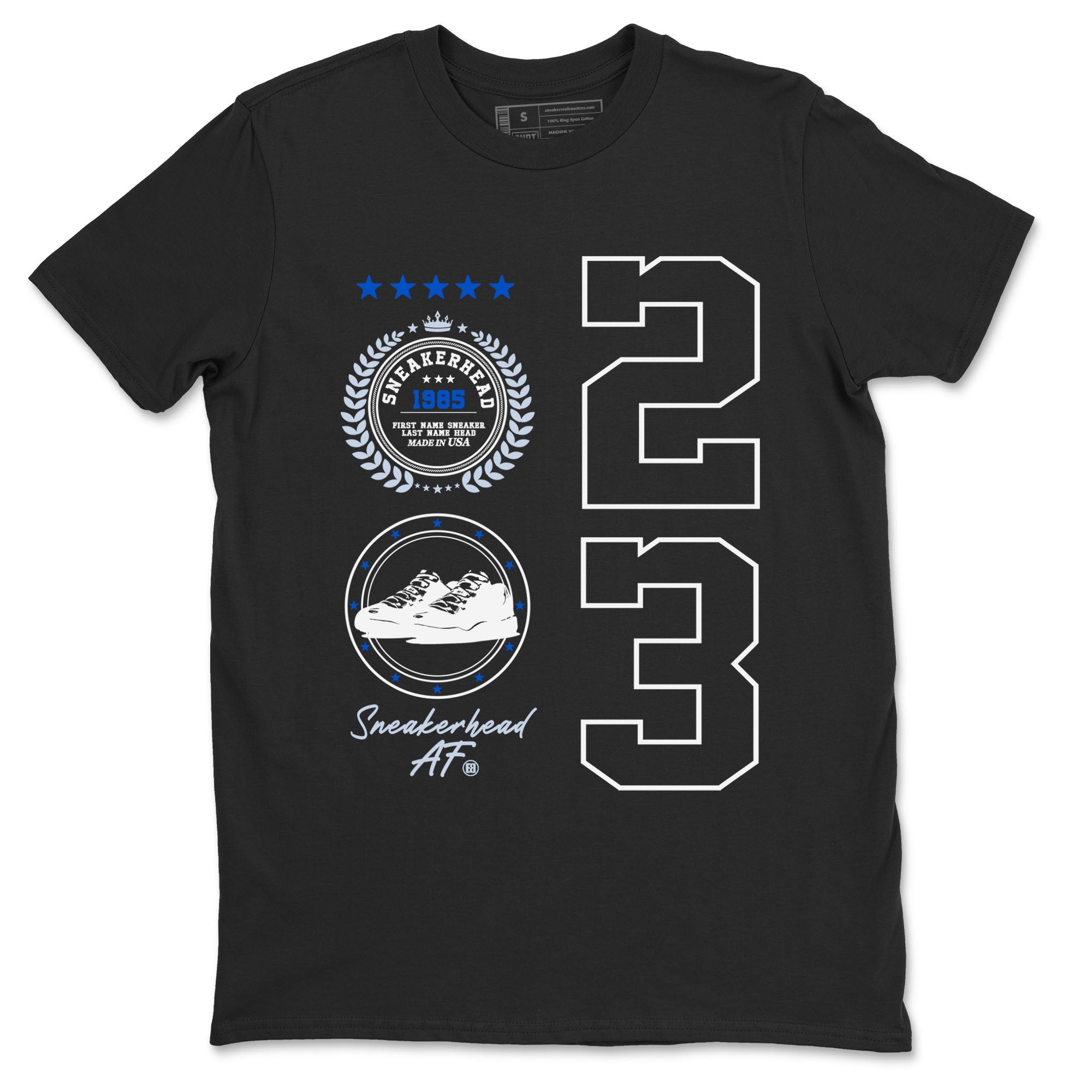 11s Space shirt to match jordans Sneaker Emblem sneaker tees Air Jordan 11 Space Drip Gear Zone unisex cotton Black 2 crew neck shirt