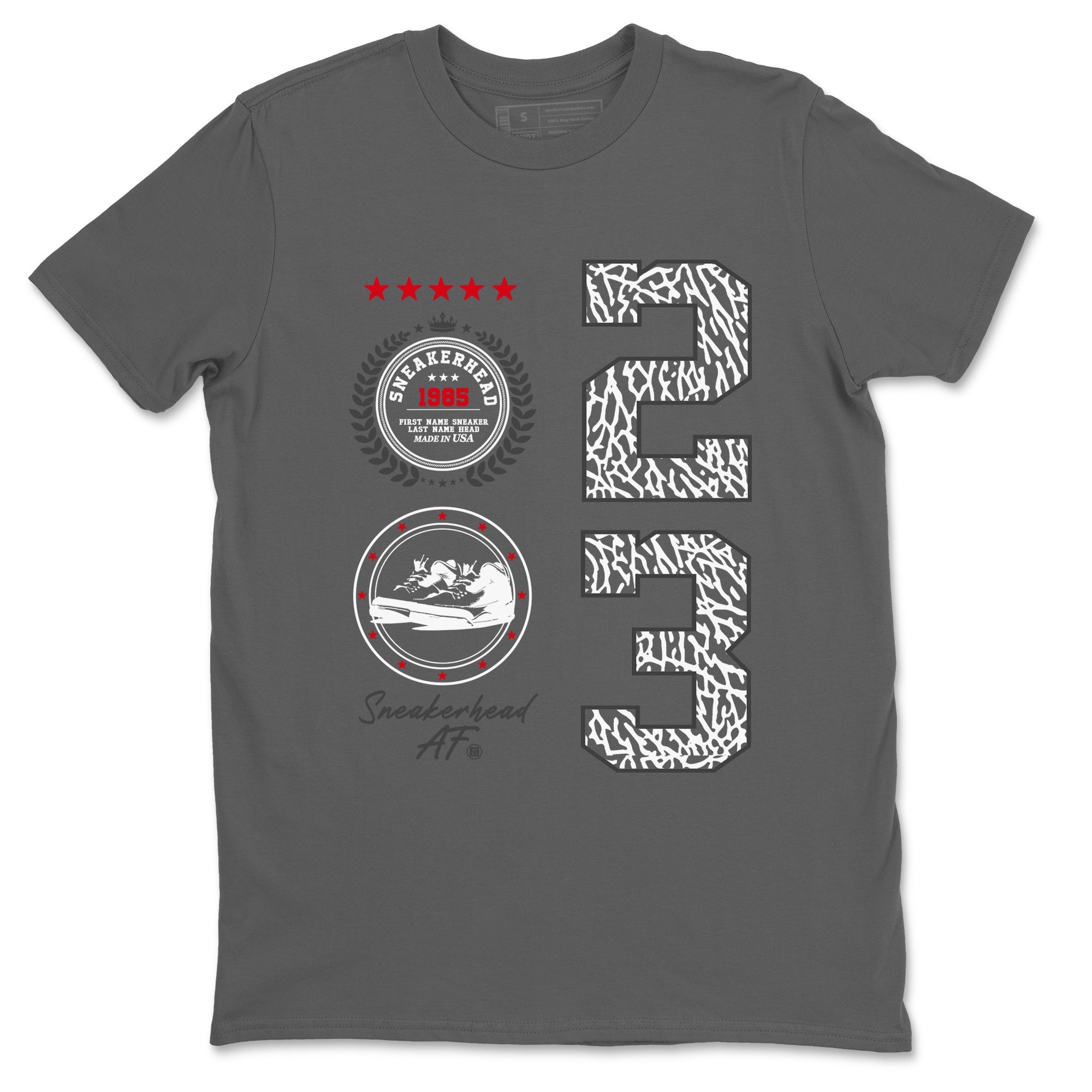 Air Jordan 3 Retro Cement Grey shirts to match jordans Sneaker Emblem sneaker match tees 3s Cement Grey Drip Gear Zone streetwear brand Cool Grey 2 unisex cotton tee