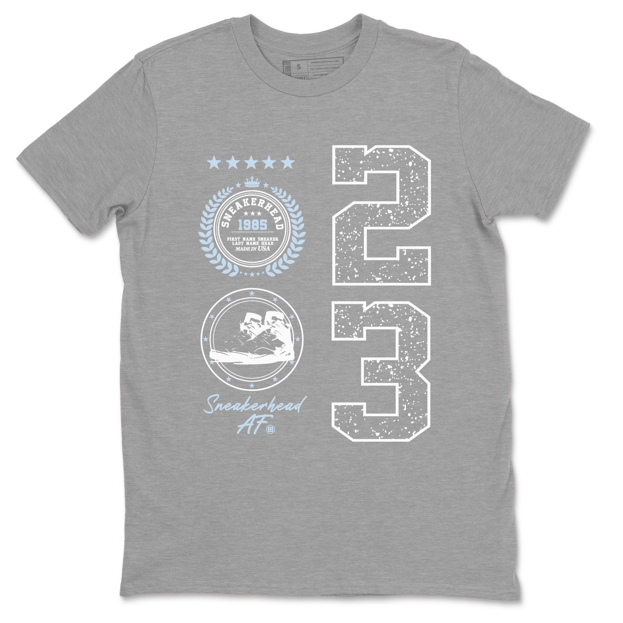 6s White Black shirt to match jordans Sneaker Emblem sneaker tees Air Jordan 6 White Black Drip Gear Zone unisex cotton Heather Grey 2 crew neck shirt