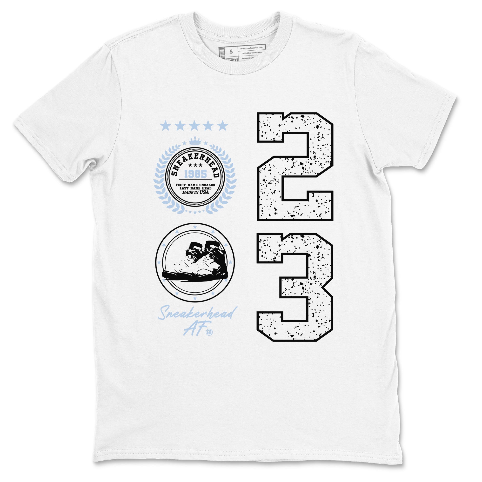 6s Reverse Cookies shirt to match jordans Sneaker Emblem sneaker tees Air Jordan 6 Reverse Cookies Drip Gear Zone unisex cotton White 2 crew neck shirt