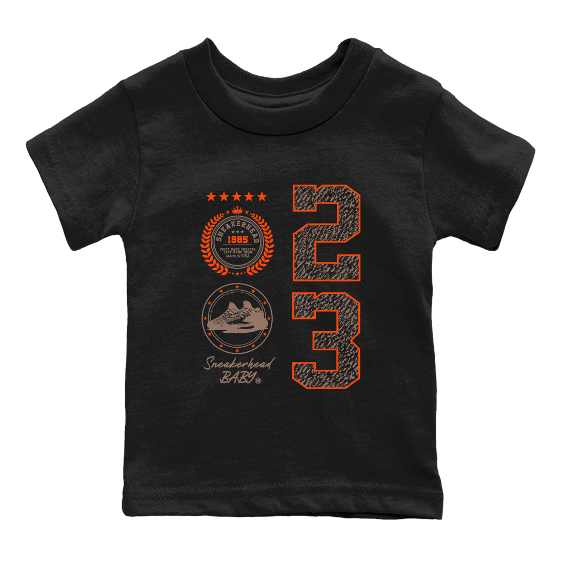 Yeezy 350 Carbon Beluga shirts to match jordans Sneaker Emblem sneaker match tees Yeezy 350 Carbon Beluga match shoes to clothes Drip Gear Zone Youth Baby Black 2 tee