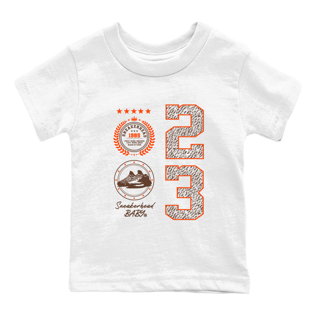 Yeezy 350 Carbon Beluga shirts to match jordans Sneaker Emblem sneaker match tees Yeezy 350 Carbon Beluga match shoes to clothes Drip Gear Zone Youth Baby White 2 tee