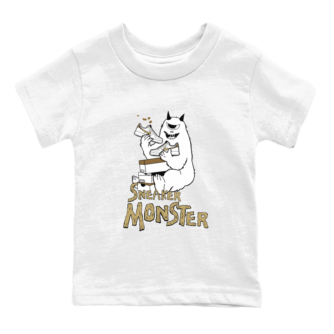 Air Force 1 Ivory Snake shirt to match jordans Sneaker Monster sneaker tees Air Force 1 Ivory Snake Drip Gear Zone baby toddler White 2 cotton Shirt