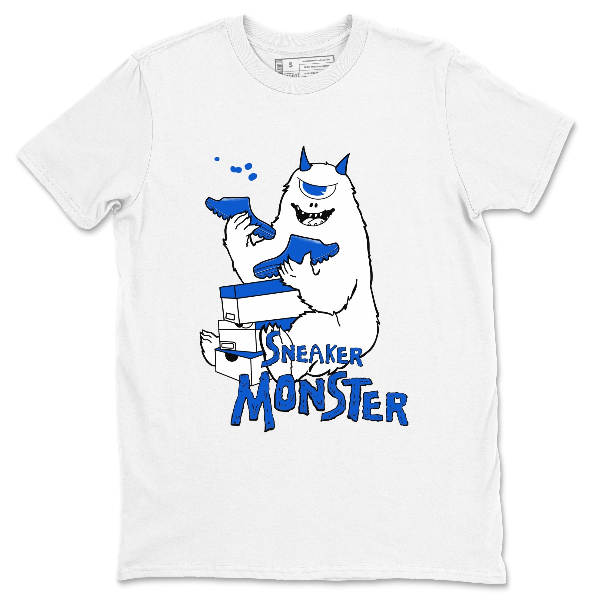 Yeezy Slide Azure shirts to match jordans Sneaker Monster sneaker match tees Yeezy Slide Azure Drip Gear Zone streetwear brand White 2 unisex cotton tee