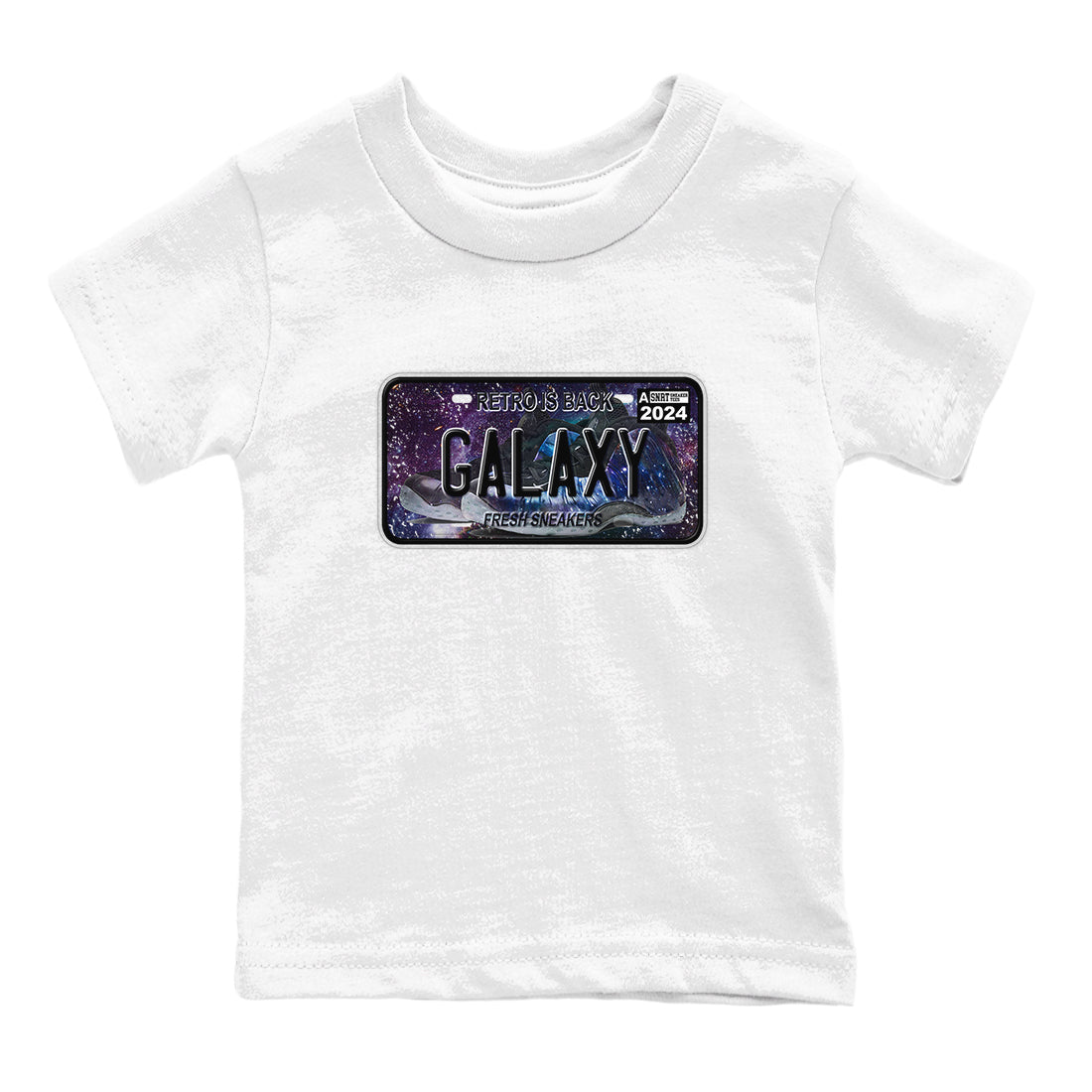 Air Foamposite One Galaxy shirts to match jordans Sneaker Plate sneaker match tees Air Foamposite One Galaxy Drip Gear Zone Youth Baby White 2 crew neck shirts