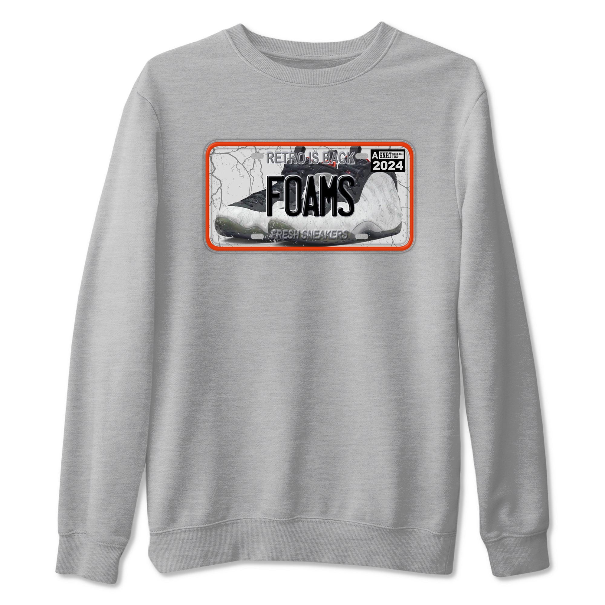 Foams One Jin shirts to match jordans Sneaker Plate sneaker match tees Air Foamposite One Jin match shoes to clothes Drip Gear Zone unisex cotton Heather Grey 2 shirts