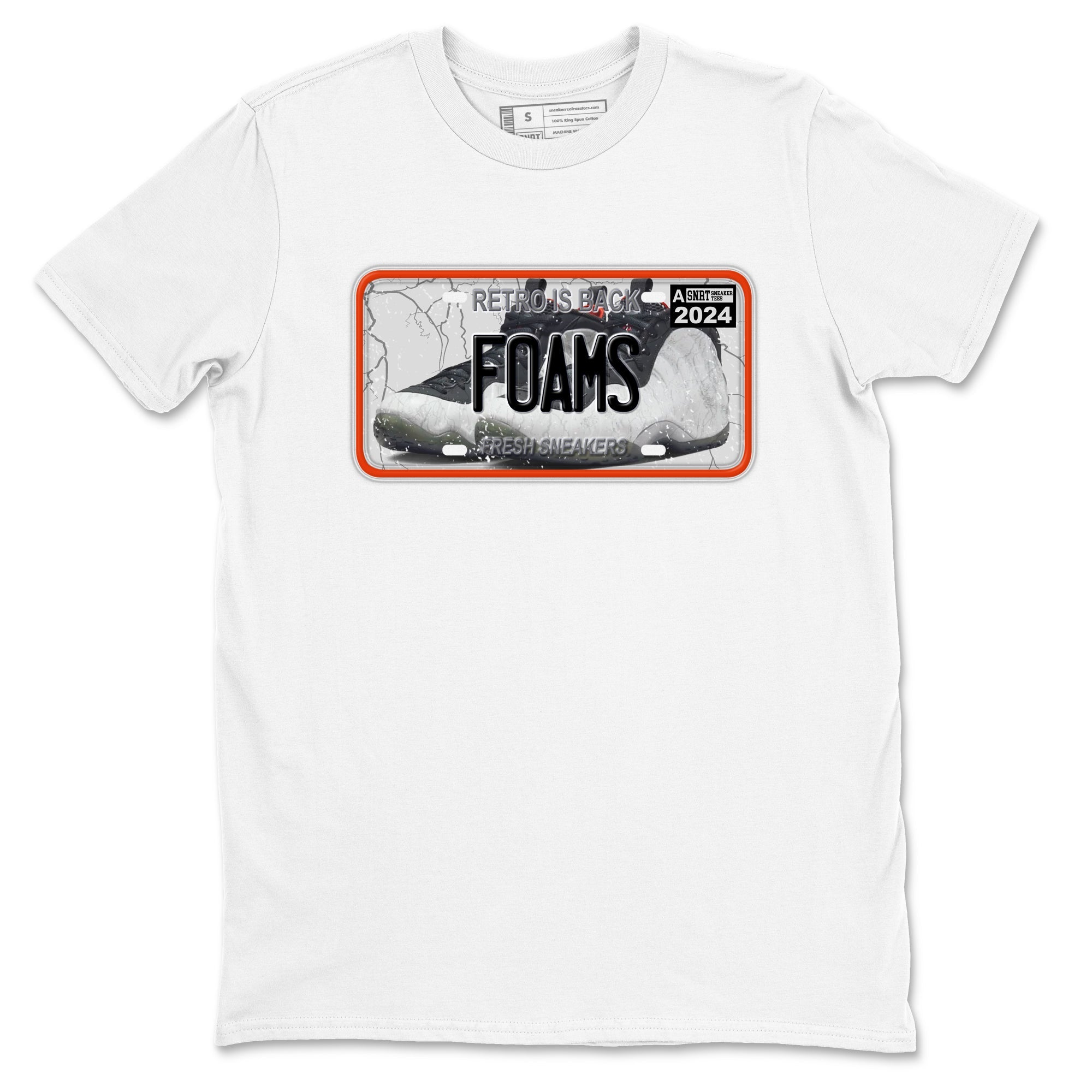 Foams One Jin shirts to match jordans Sneaker Plate sneaker match tees Air Foamposite One Jin match shoes to clothes Drip Gear Zone unisex cotton White 2 shirts
