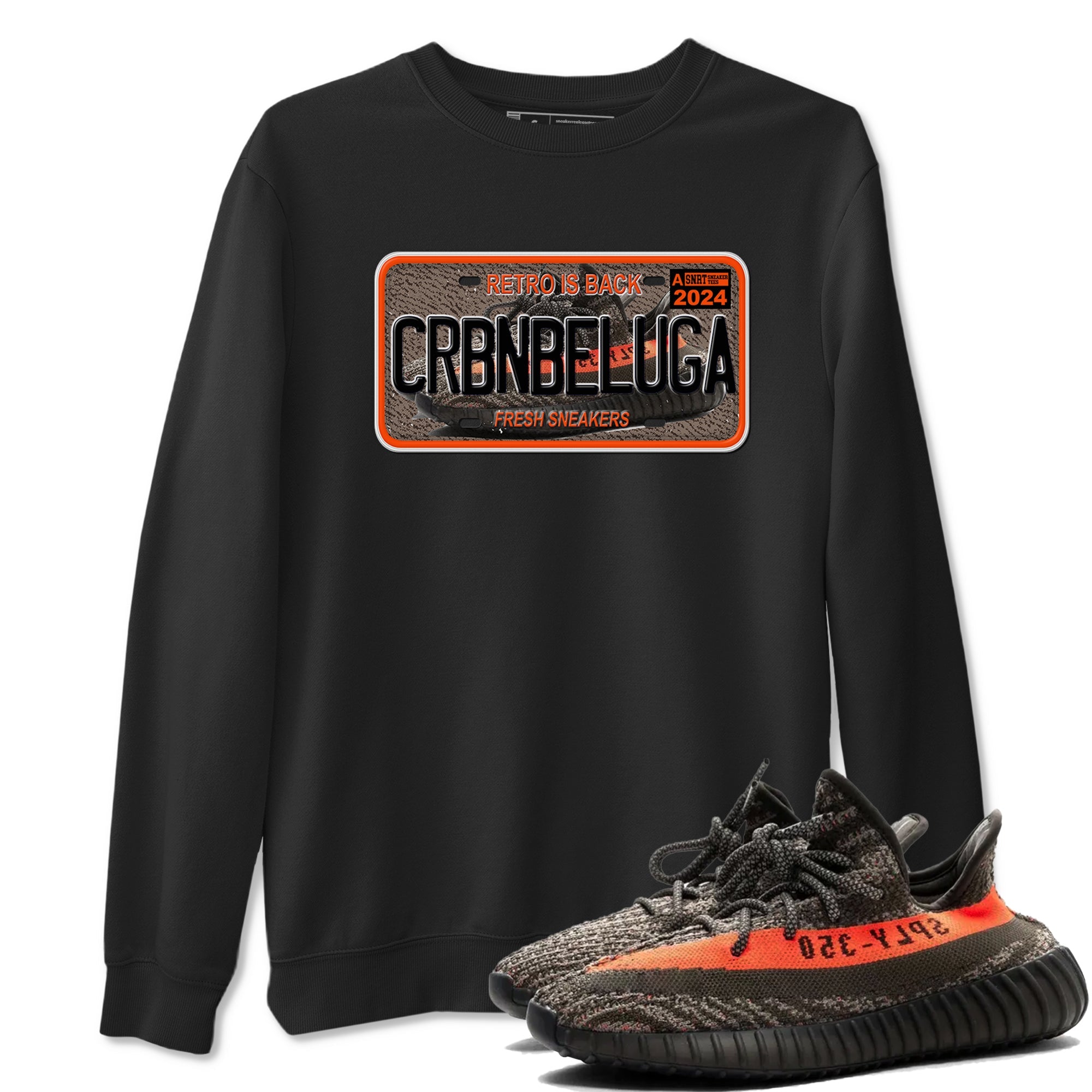 Yeezy 350 Carbon Beluga shirts to match jordans Sneaker Plate sneaker match tees Yeezy 350 Carbon Beluga match shoes to clothes Drip Gear Zone unisex cotton Black 1 shirts
