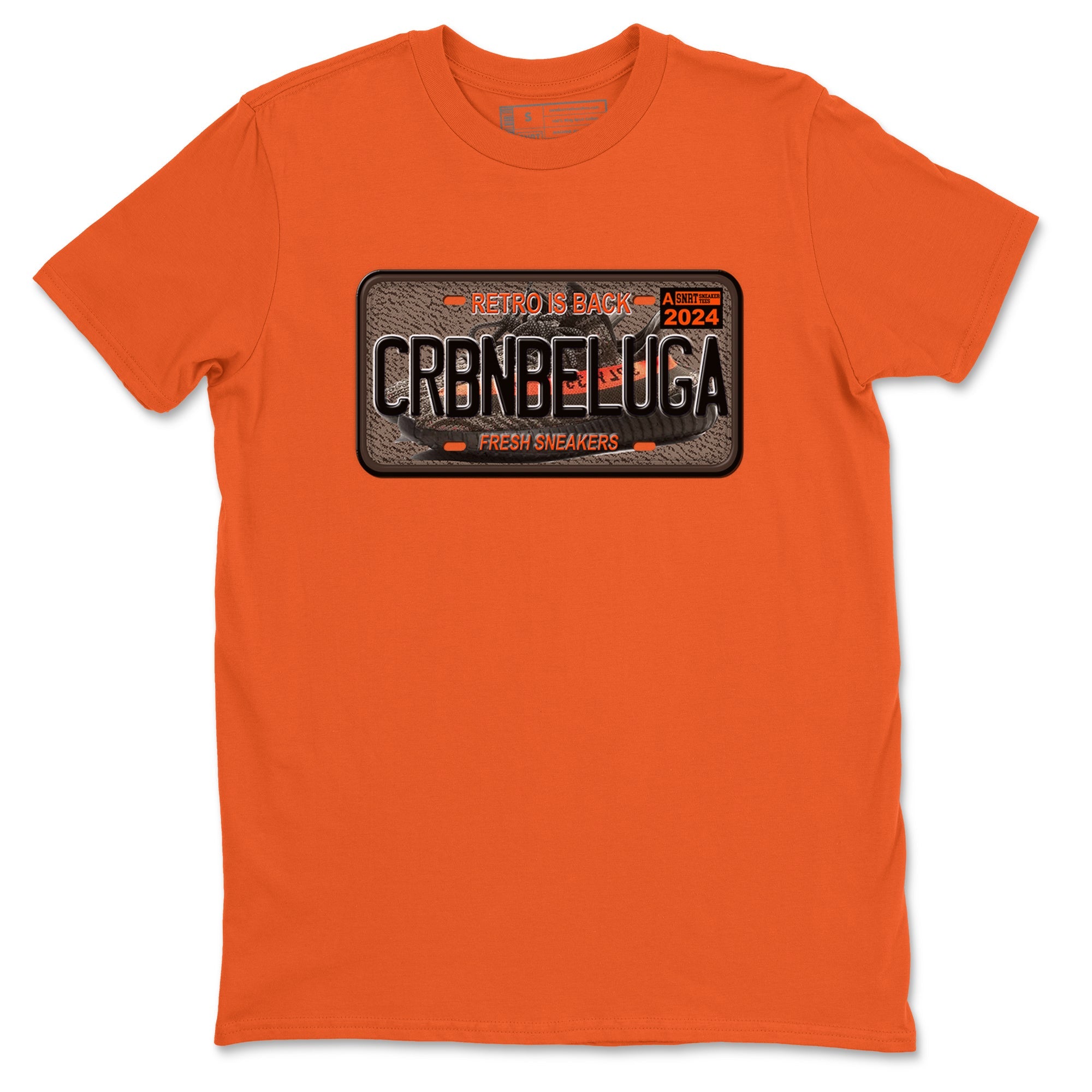 Yeezy 350 Carbon Beluga shirts to match jordans Sneaker Plate sneaker match tees Yeezy 350 Carbon Beluga match shoes to clothes Drip Gear Zone unisex cotton Orange 2 shirts