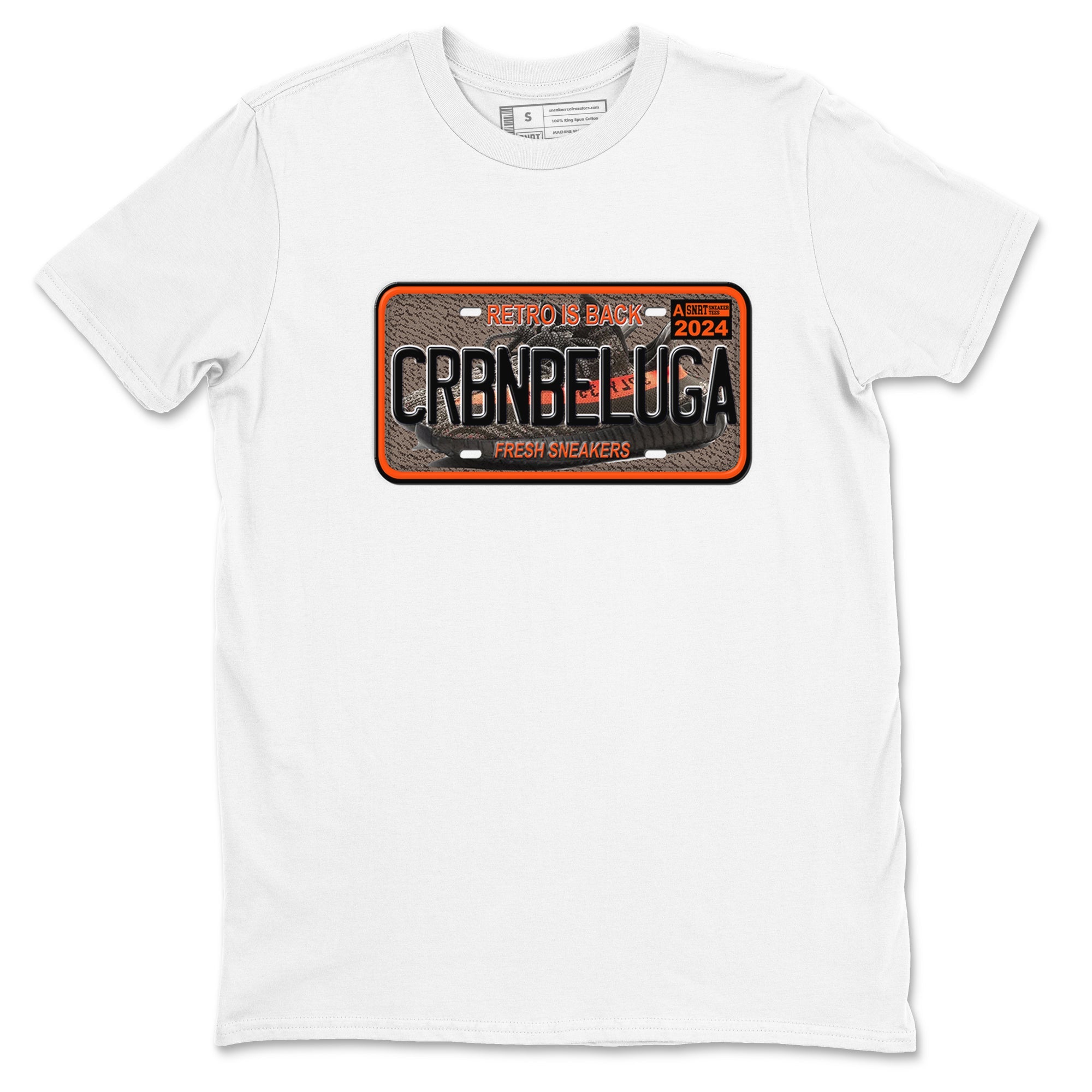 Yeezy 350 Carbon Beluga shirts to match jordans Sneaker Plate sneaker match tees Yeezy 350 Carbon Beluga match shoes to clothes Drip Gear Zone unisex cotton White 2 shirts