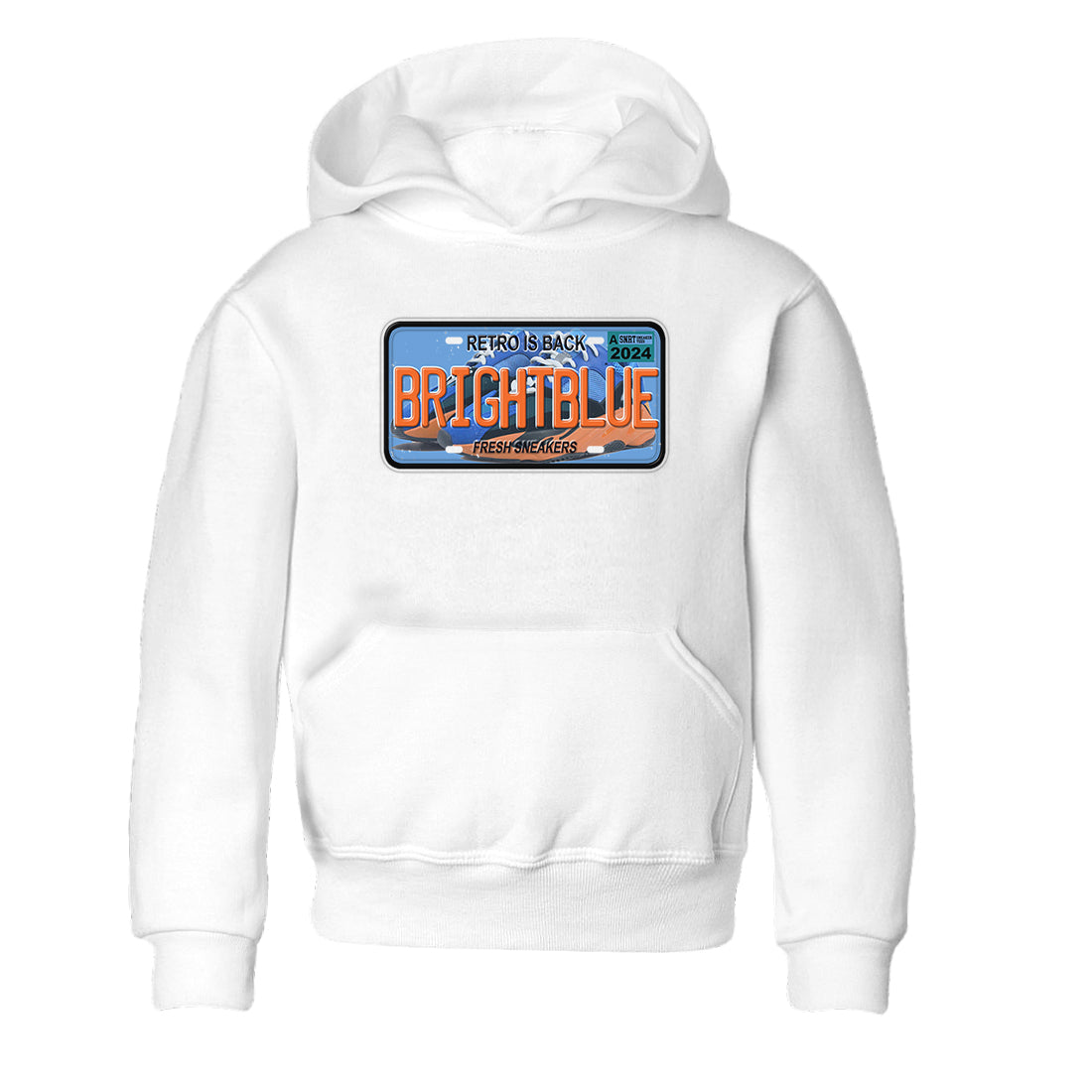 Yeezy 700 Bright Blue shirts to match jordans Sneaker Plate sneaker match tees Yeezy 700 Bright Blue match shoes to clothes Drip Gear Zone Youth Baby White 2 tee