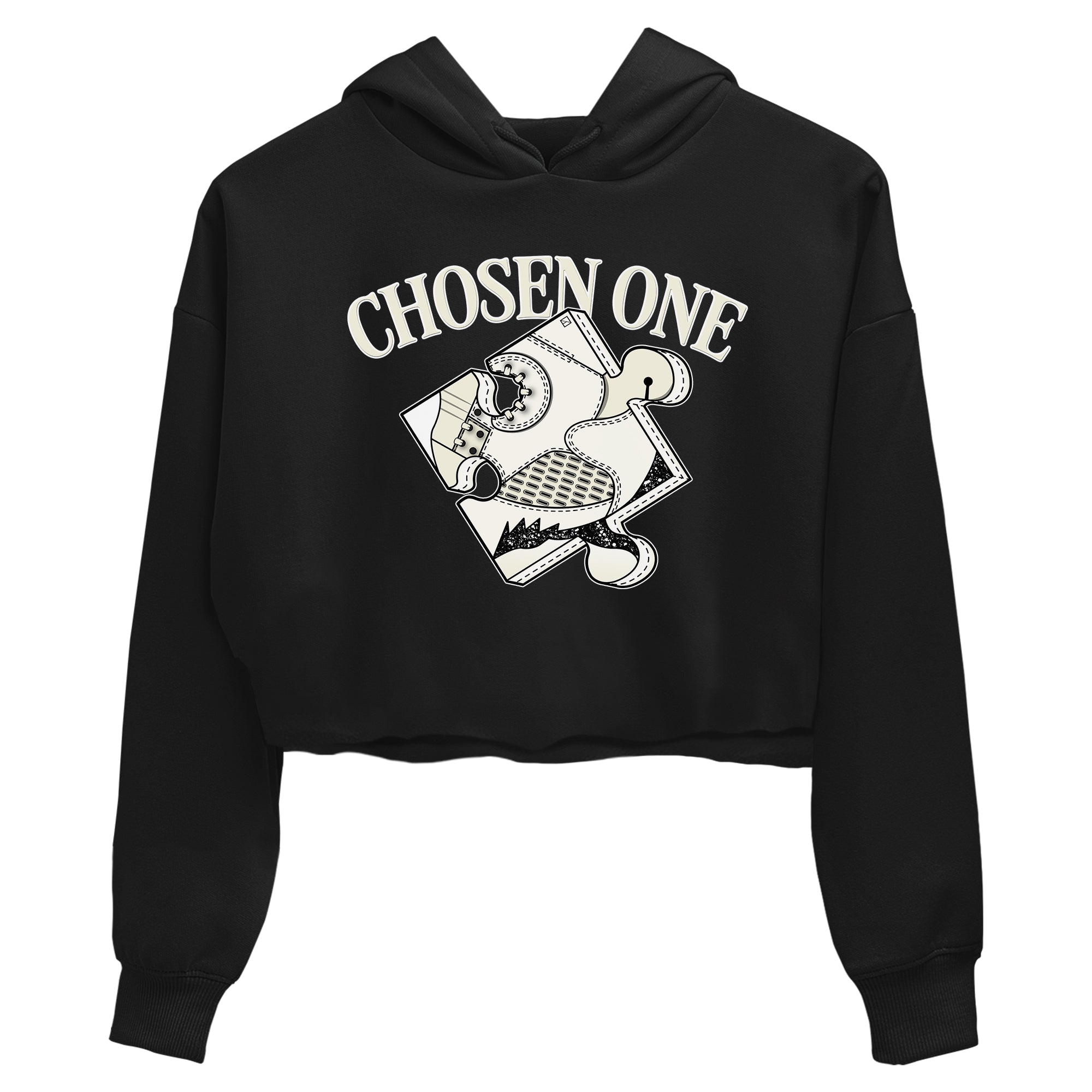 5s Sail shirt to match jordans Sneaker Puzzle sneaker tees Air Jordan 5 Sail Drip Gear Zone Black 2 crop length shirt