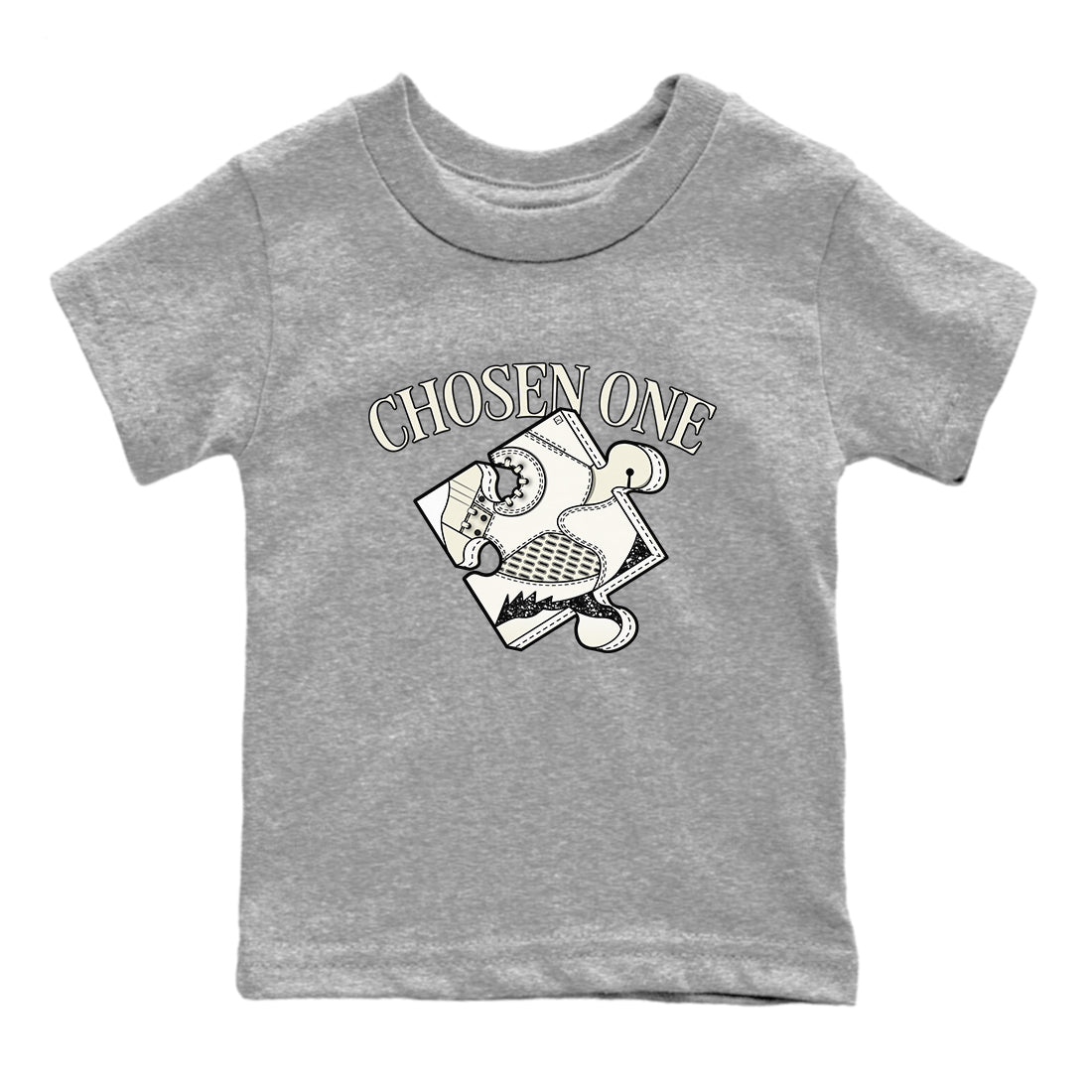 5s Sail shirt to match jordans Sneaker Puzzle sneaker tees Air Jordan 5 Sail Drip Gear Zone baby toddler Heather Grey 2 cotton Shirt