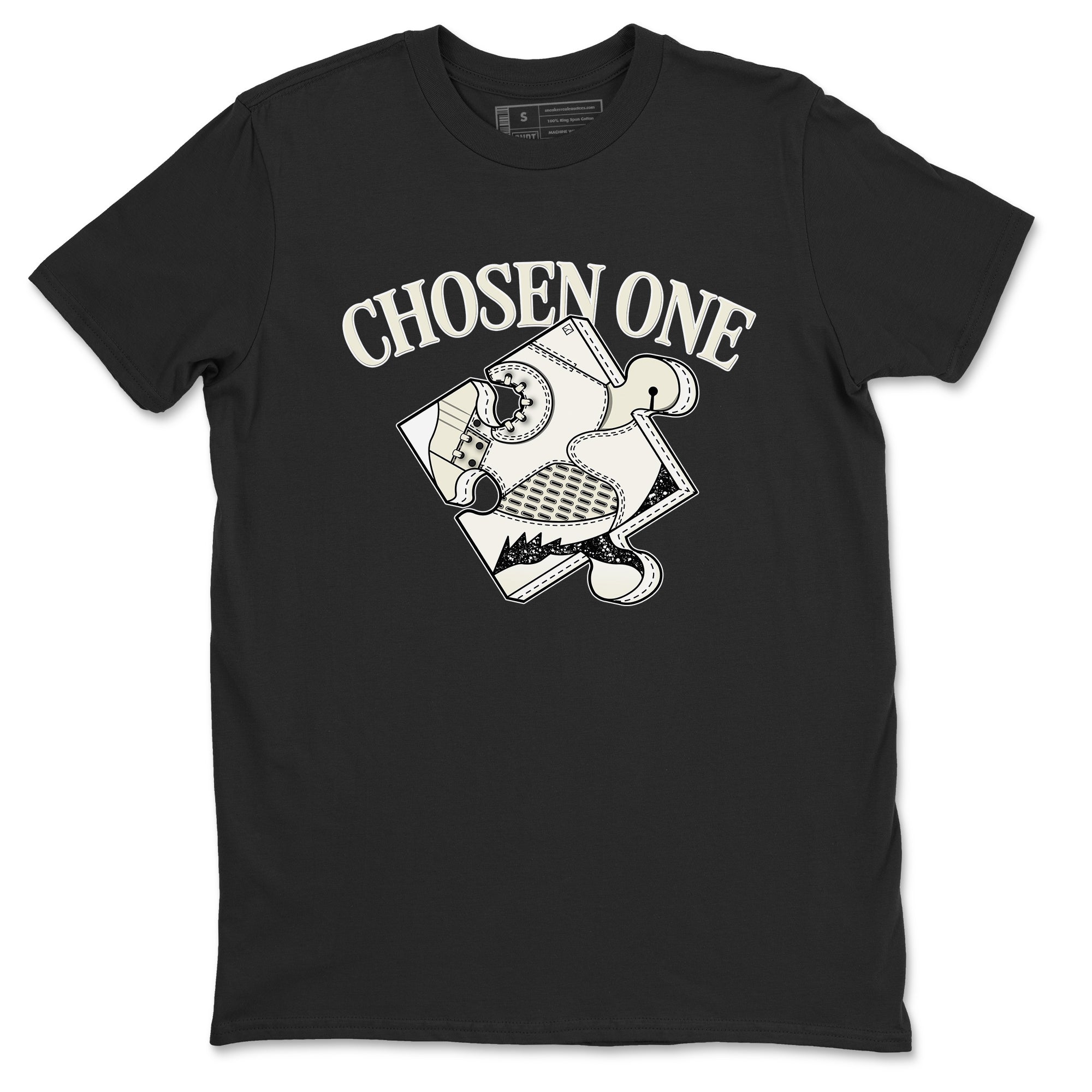 5s Sail shirt to match jordans Sneaker Puzzle sneaker tees Air Jordan 5 Sail Drip Gear Zone unisex cotton Black 2 crew neck shirt