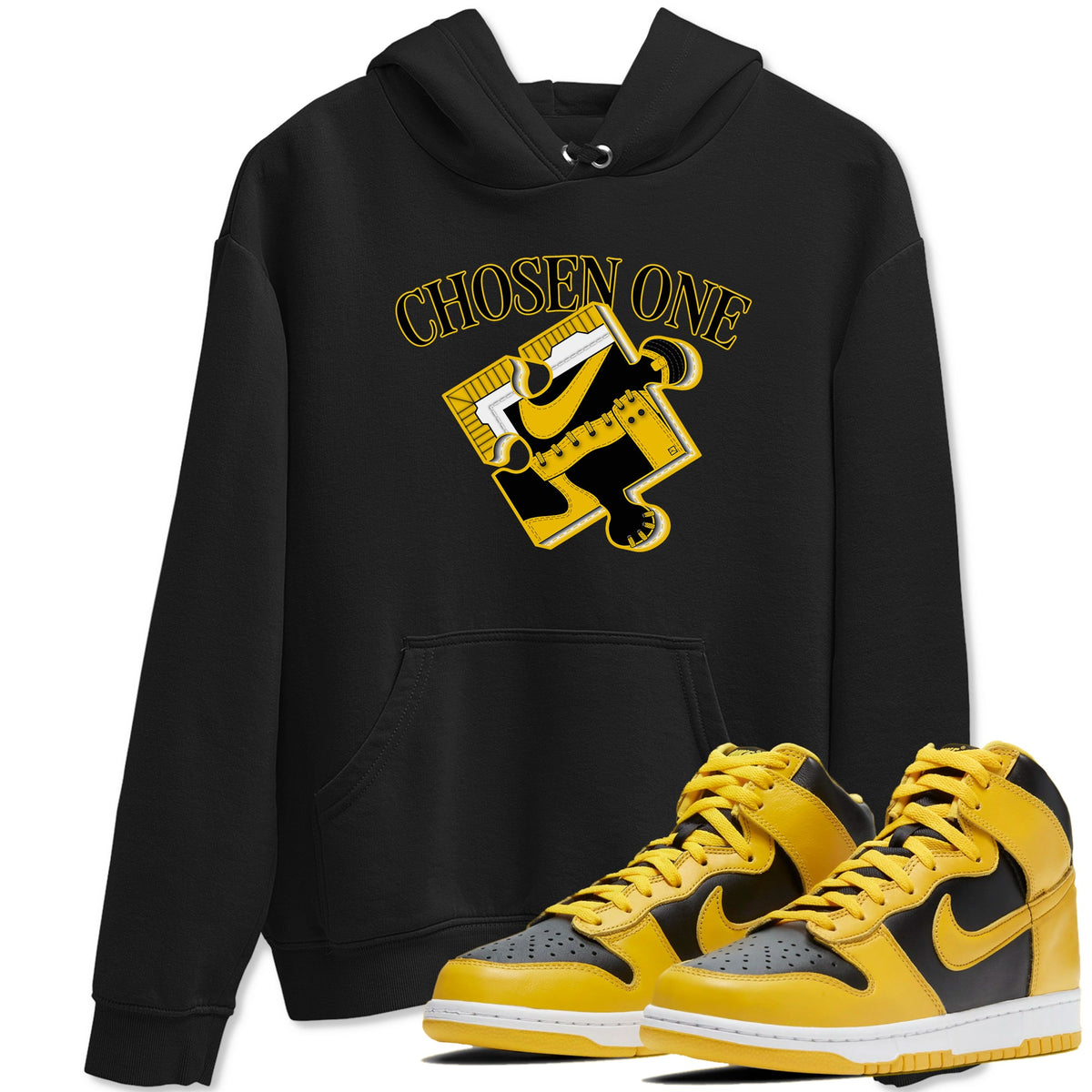 Dunk High Wu Tang shirts to match jordans Sneaker Puzzle sneaker match tees Dunk High Wu Tang match shoes to clothes Drip Gear Zone unisex cotton Black 1 shirts