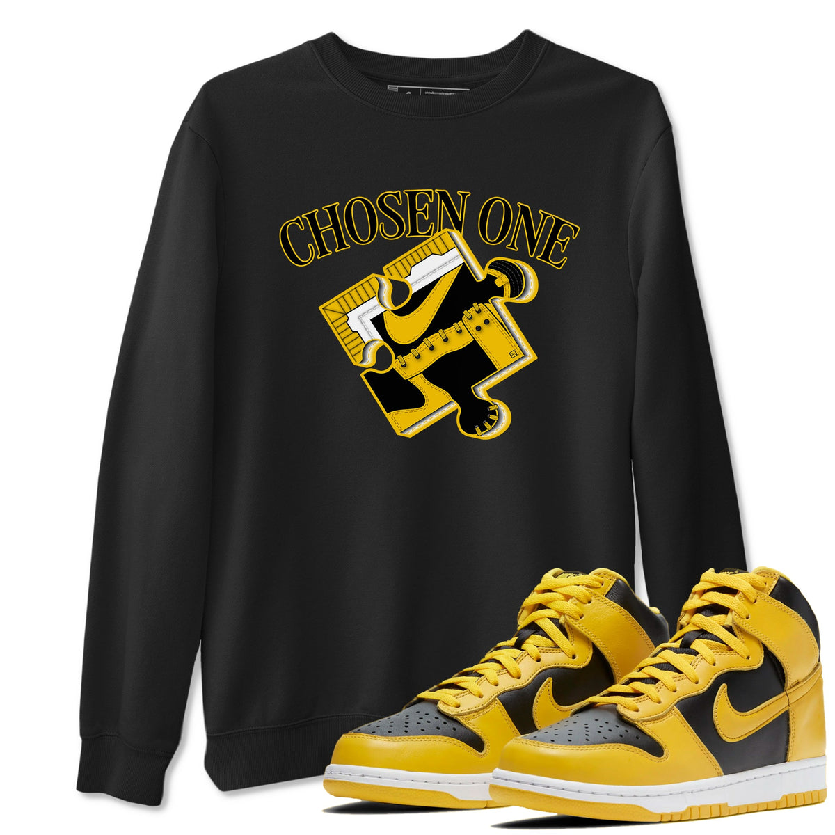 Dunk High Wu Tang shirts to match jordans Sneaker Puzzle sneaker match tees Dunk High Wu Tang match shoes to clothes Drip Gear Zone unisex cotton Black 1 shirts