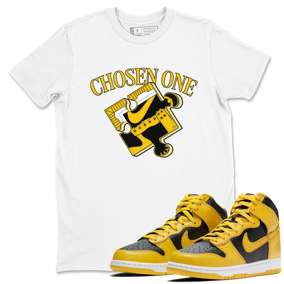 Dunk High Wu Tang shirts to match jordans Sneaker Puzzle sneaker match tees Dunk High Wu Tang match shoes to clothes Drip Gear Zone unisex cotton White 1 shirts