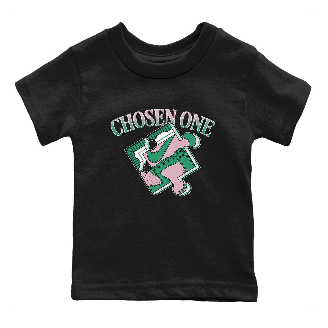 Dunk Medium Soft Pink Malachite shirt to match jordans Sneaker Puzzle sneaker tees Dunk Medium Soft Pink Malachite Drip Gear Zone baby toddler Black 2 cotton Shirt