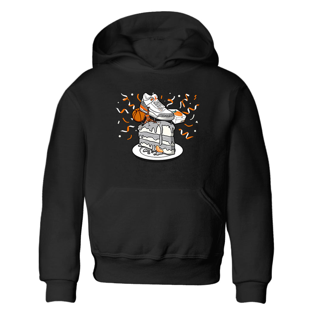 3s Georgia Peach shirt to match jordans Sneaker Topper sneaker tees Air Jordan 3 Georgia Peach Drip Gear Zone baby toddler Black 2 cotton Shirt