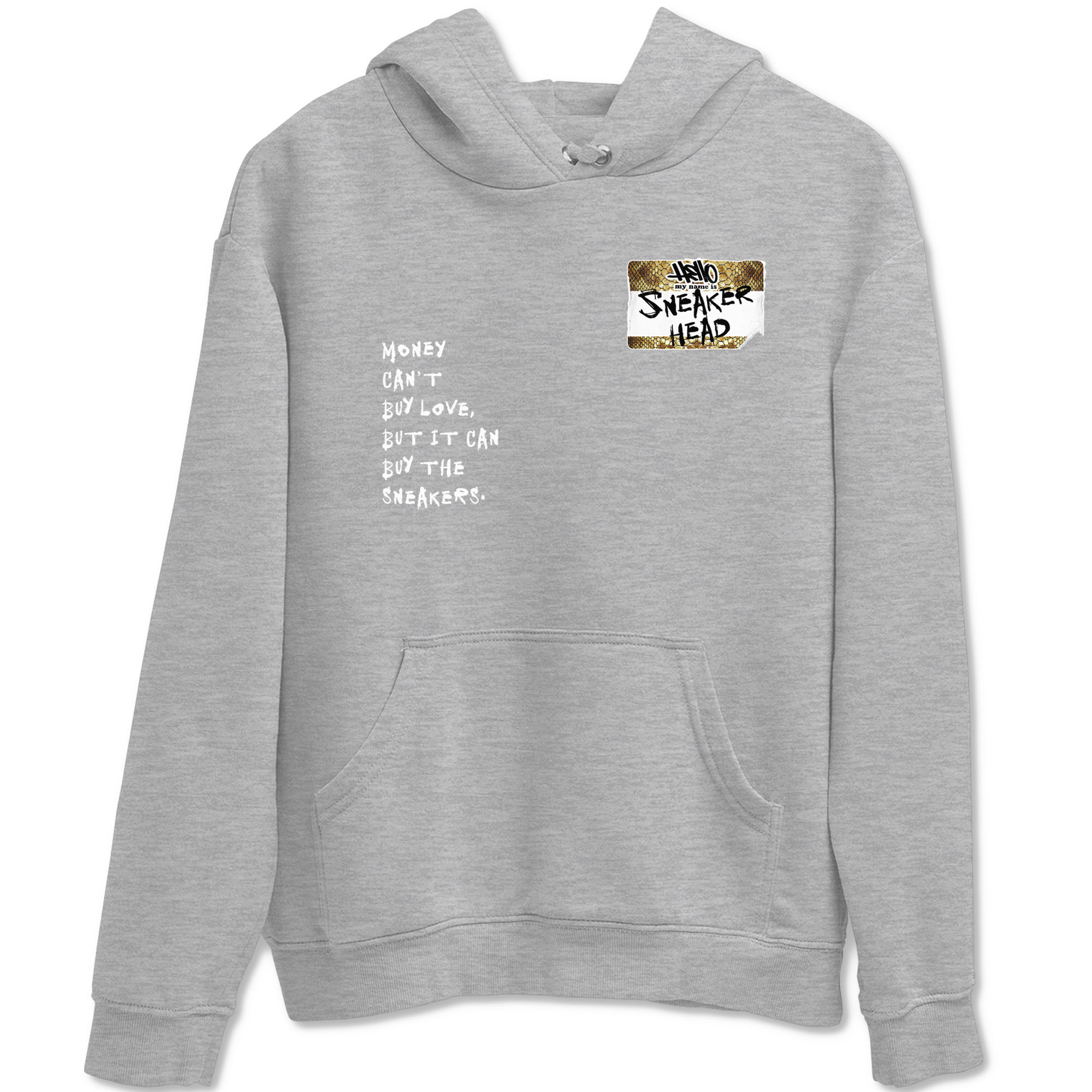 Air Force 1 Ivory Snake shirt to match jordans Sneakerhead Badge sneaker tees Air Force 1 Ivory Snake Drip Gear Zone unisex cotton Heather Grey 2 crew neck shirt