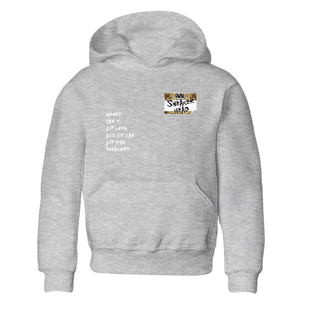 Air Force 1 Ivory Snake shirt to match jordans Sneakerhead Badge sneaker tees Air Force 1 Ivory Snake Drip Gear Zone baby toddler Heather Grey 2 cotton Shirt