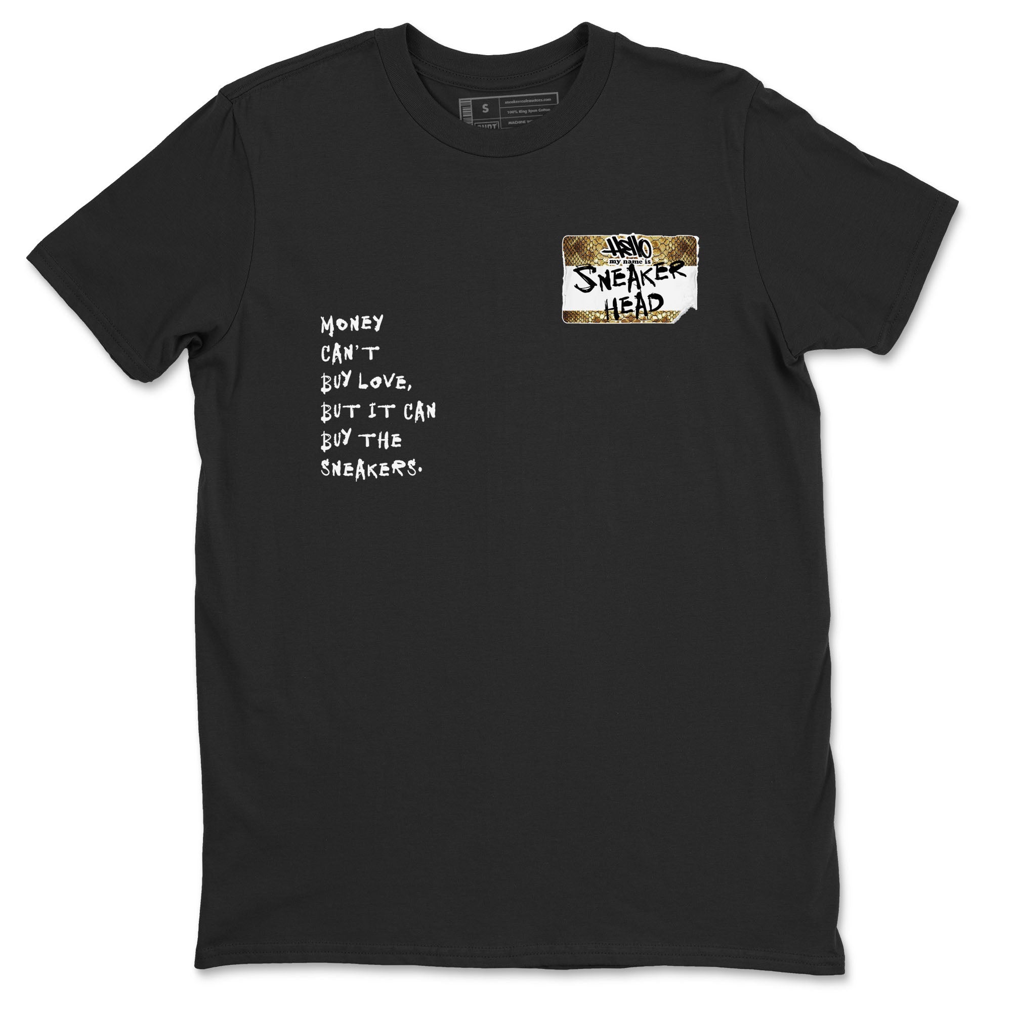 Air Force 1 Ivory Snake shirt to match jordans Sneakerhead Badge sneaker tees Air Force 1 Ivory Snake Drip Gear Zone unisex cotton Black 2 crew neck shirt