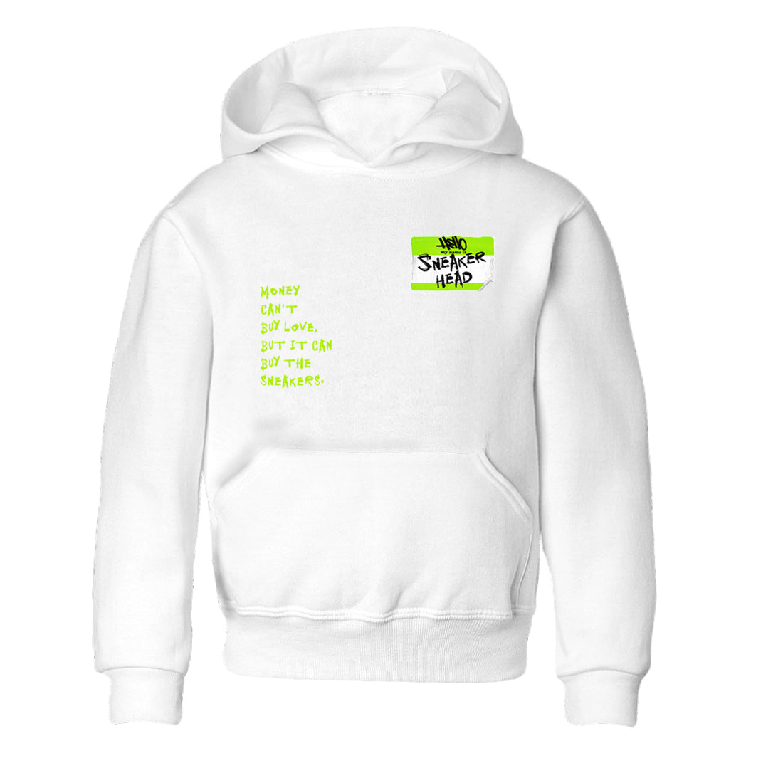 AF1 Volt shirts to match jordans Sneakerhead Badge sneaker match tees Air Force 1 Volt match shoes to clothes Drip Gear Zone Youth Baby White 2 tee