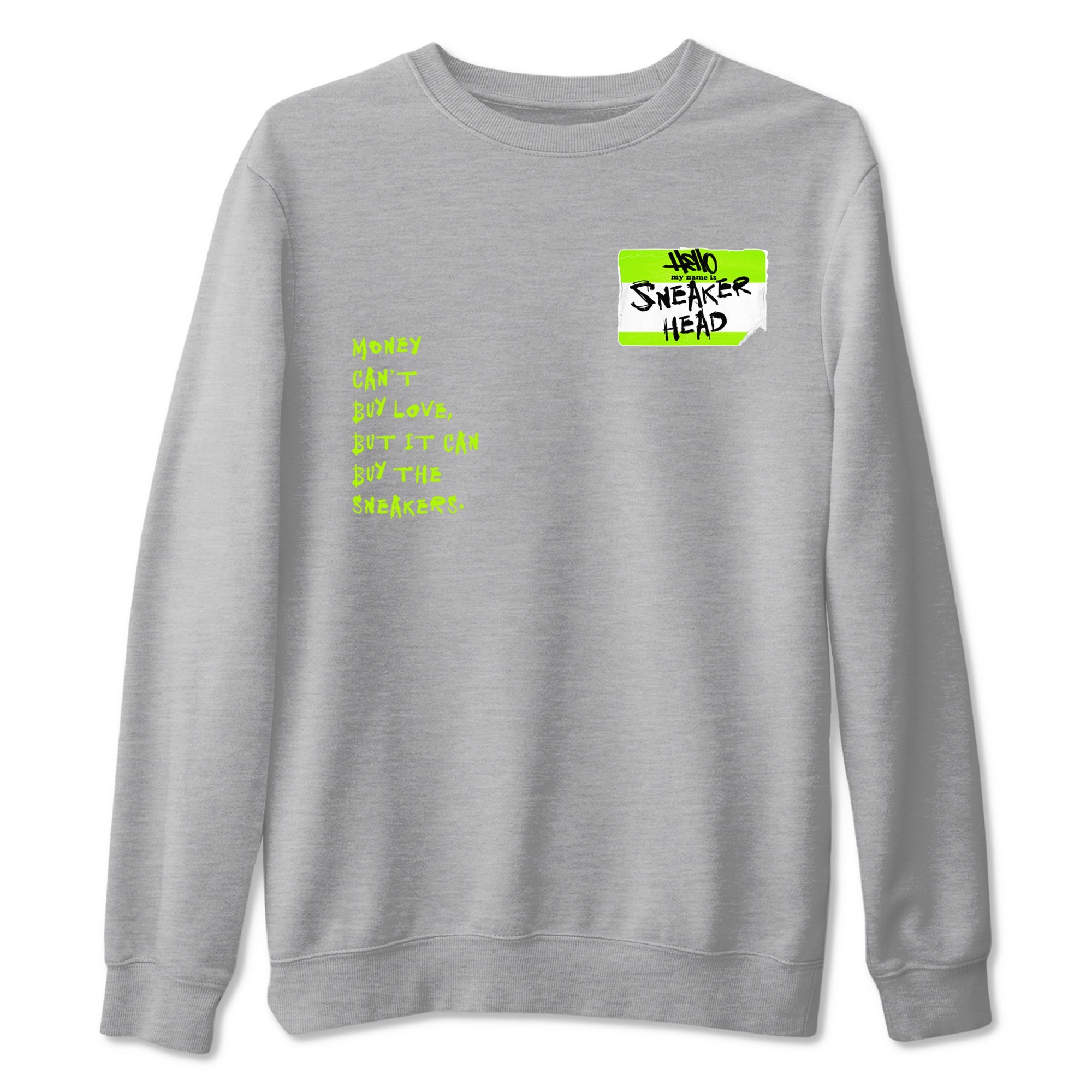 AF1 Volt shirts to match jordans Sneakerhead Badge sneaker match tees Air Force 1 Volt match shoes to clothes Drip Gear Zone unisex cotton Heather Grey 2 shirts