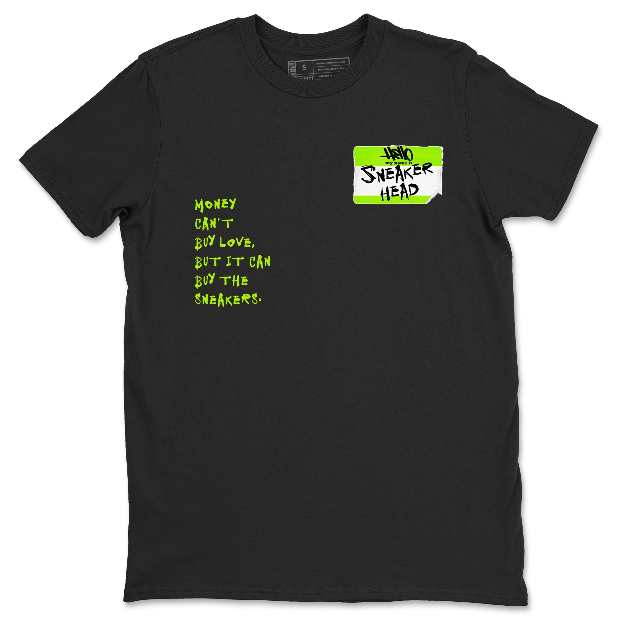 AF1 Volt shirts to match jordans Sneakerhead Badge sneaker match tees Air Force 1 Volt match shoes to clothes Drip Gear Zone unisex cotton Black 2 shirts