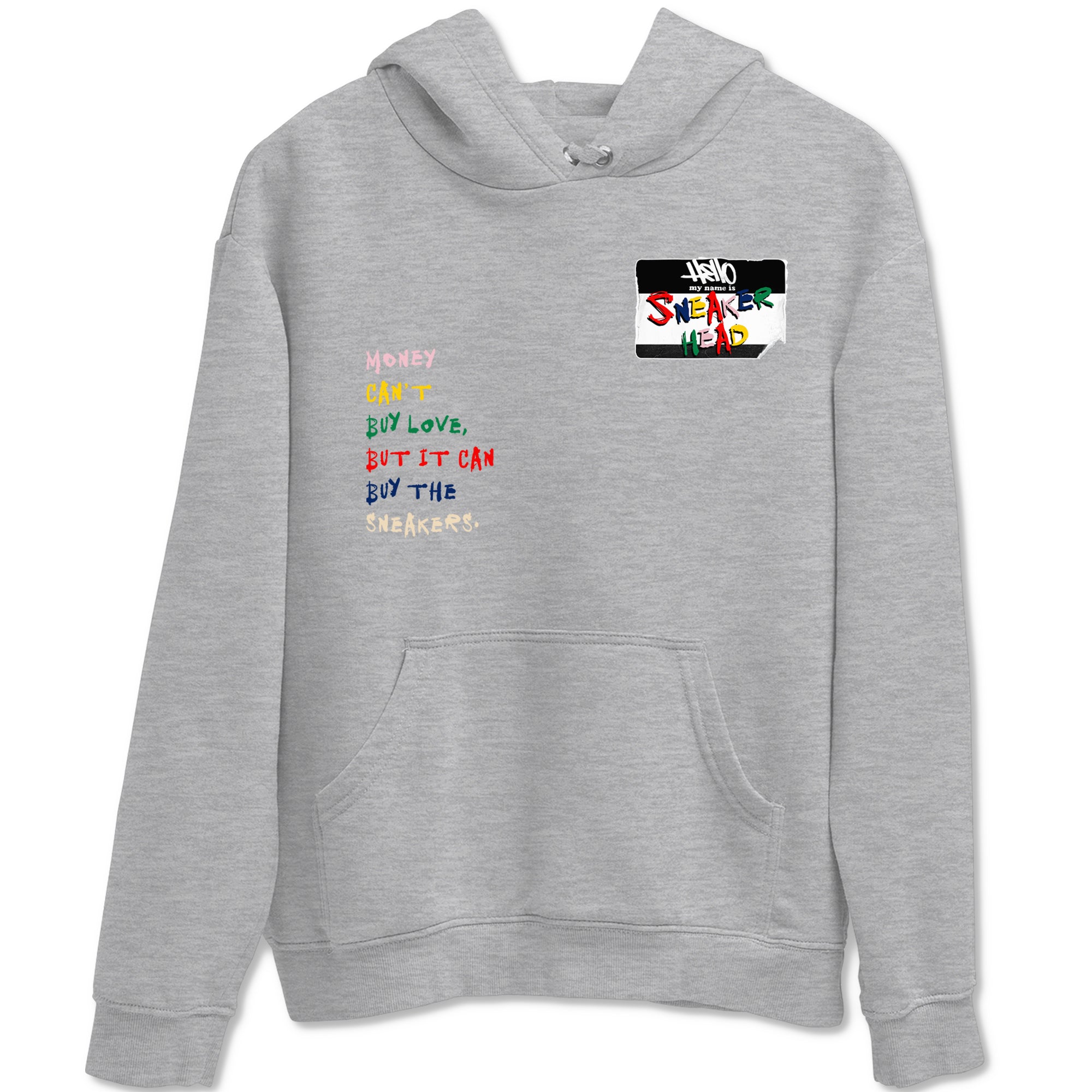 AF 3 Nigo shirtsto match jordans Sneakerhead Badge sneaker match tees Air Force 3 Low x Nigo Blue Void and Tour Yellow match shoes to clothes Drip Gear Zone unisex cotton Heather Grey 2 shirts