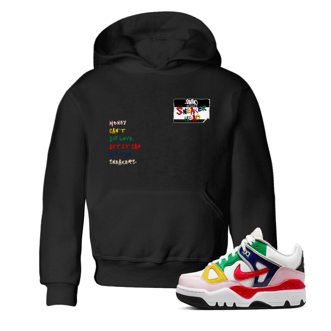 AF 3 Nigo shirtsto match jordans Sneakerhead Badge sneaker match tees Air Force 3 Low x Nigo Blue Void and Tour Yellow match shoes to clothes Drip Gear Zone Youth Baby Black 1 tee
