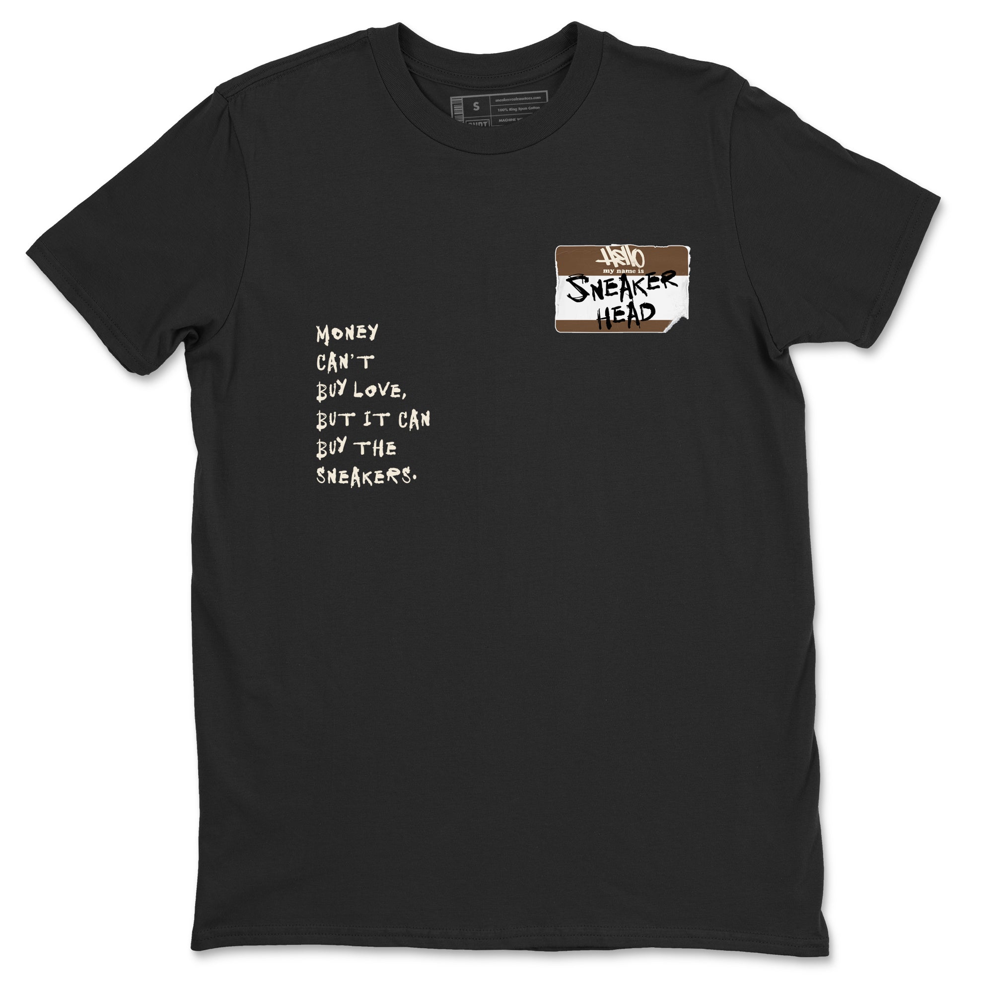 Air Jordan 1 Low Mocha shirts to match jordans Sneakerhead Badge sneaker match tees AJ1 Mocha Drip Gear Zone streetwear brand Black 2 unisex cotton tee