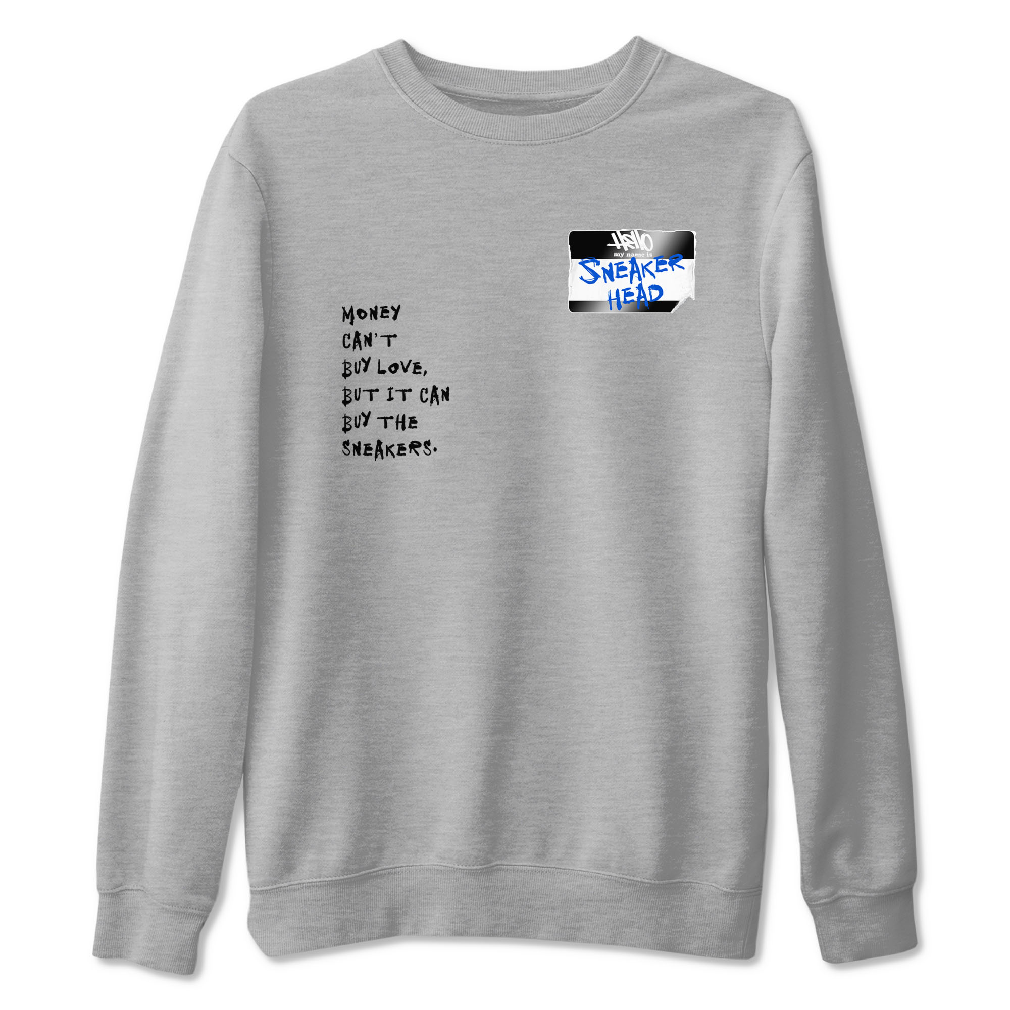 11s Space shirt to match jordans Sneakerhead Badge sneaker tees Air Jordan 11 Space Drip Gear Zone unisex cotton Heather Grey 2 crew neck shirt