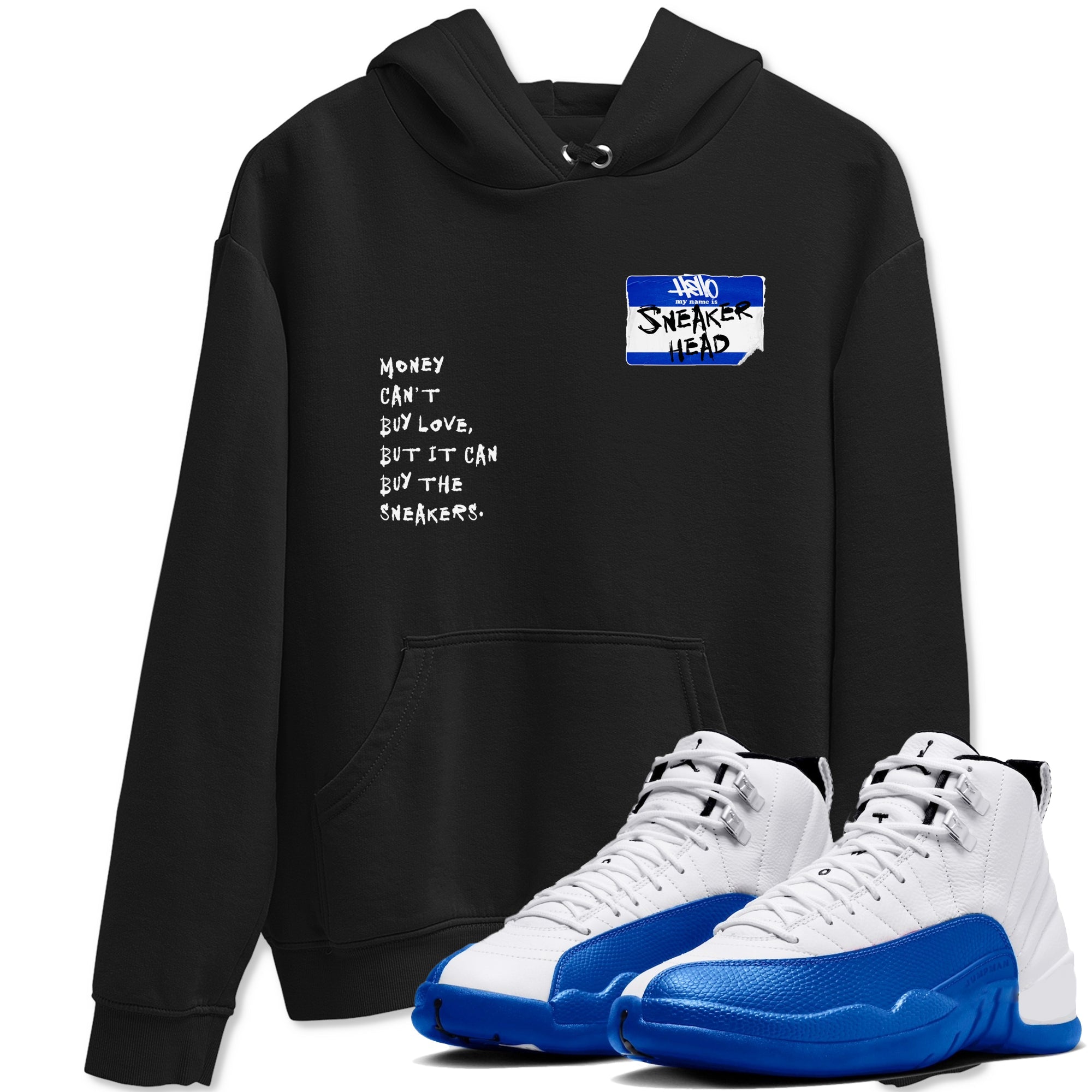 12 Blueberry shirts to match jordans Sneakerhead Badge sneaker match tees Air Jordan 12 Blueberry Drip Gear Zone unisex cotton Black 1 crew neck shirts