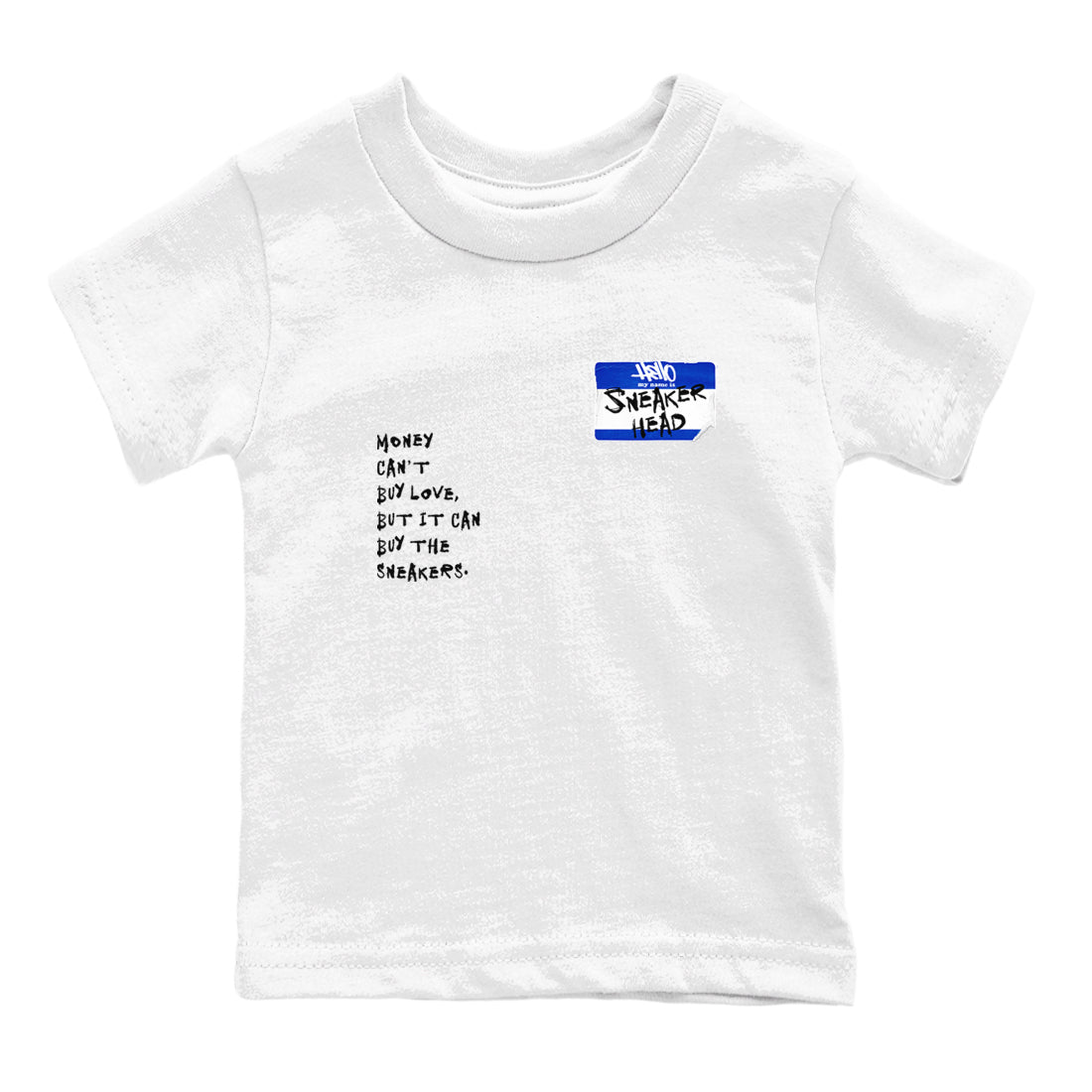 12 Blueberry shirts to match jordans Sneakerhead Badge sneaker match tees Air Jordan 12 Blueberry Drip Gear Zone Youth Baby White 2 crew neck shirts