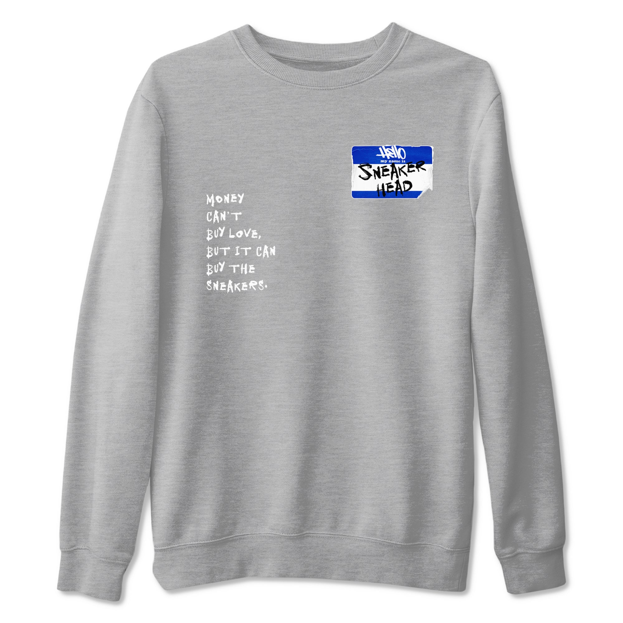 12 Blueberry shirts to match jordans Sneakerhead Badge sneaker match tees Air Jordan 12 Blueberry Drip Gear Zone unisex cotton Heather Grey 2 crew neck shirts