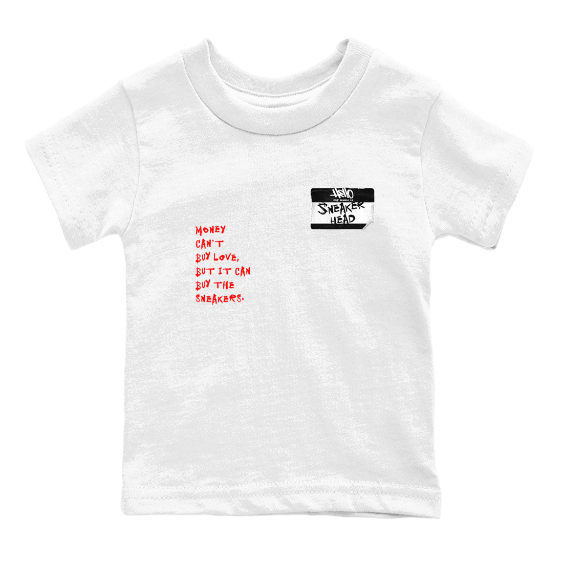 Air Jordan 12 Red Taxi shirts to match jordans Sneakerhead Badge sneaker match tees 12s Red Taxi Drip Gear Zone baby toddler White 2 cotton Shirt