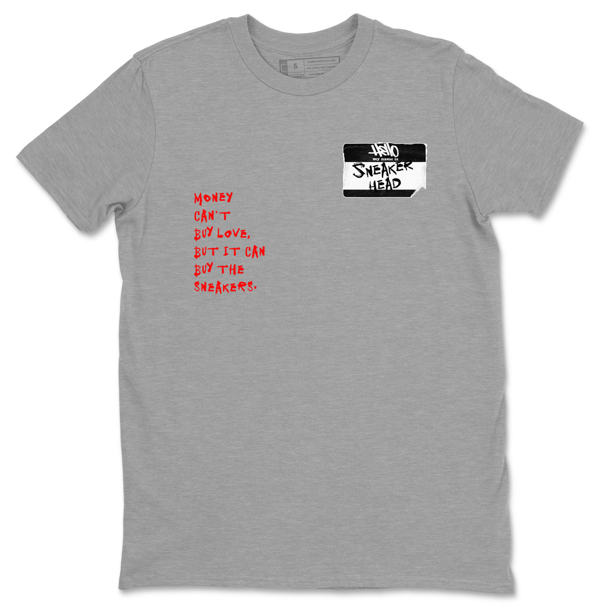 Air Jordan 12 Retro Taxi Flip shirts to match jordans Sneakerhead Badge sneaker match tees 12s Red Taxi Drip Gear Zone unisex cotton Heather Grey 2 crew neck shirt
