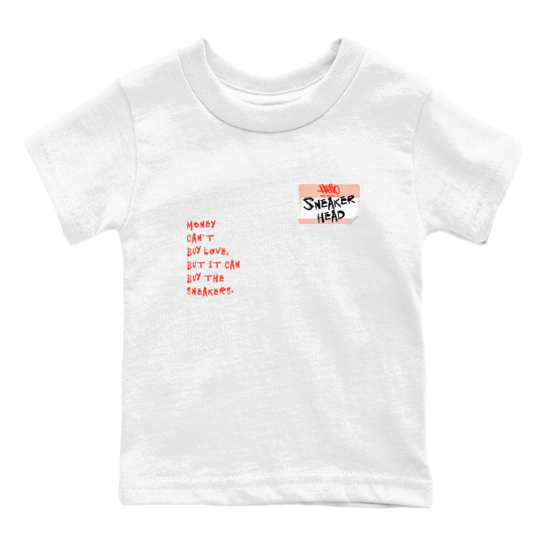AJ13 Dune Red shirts to match jordans Sneakerhead Badge sneaker match tees Air Jordan 13 Dune Red Drip Gear Zone streetwear brand Baby and Youth White 2 cotton tee