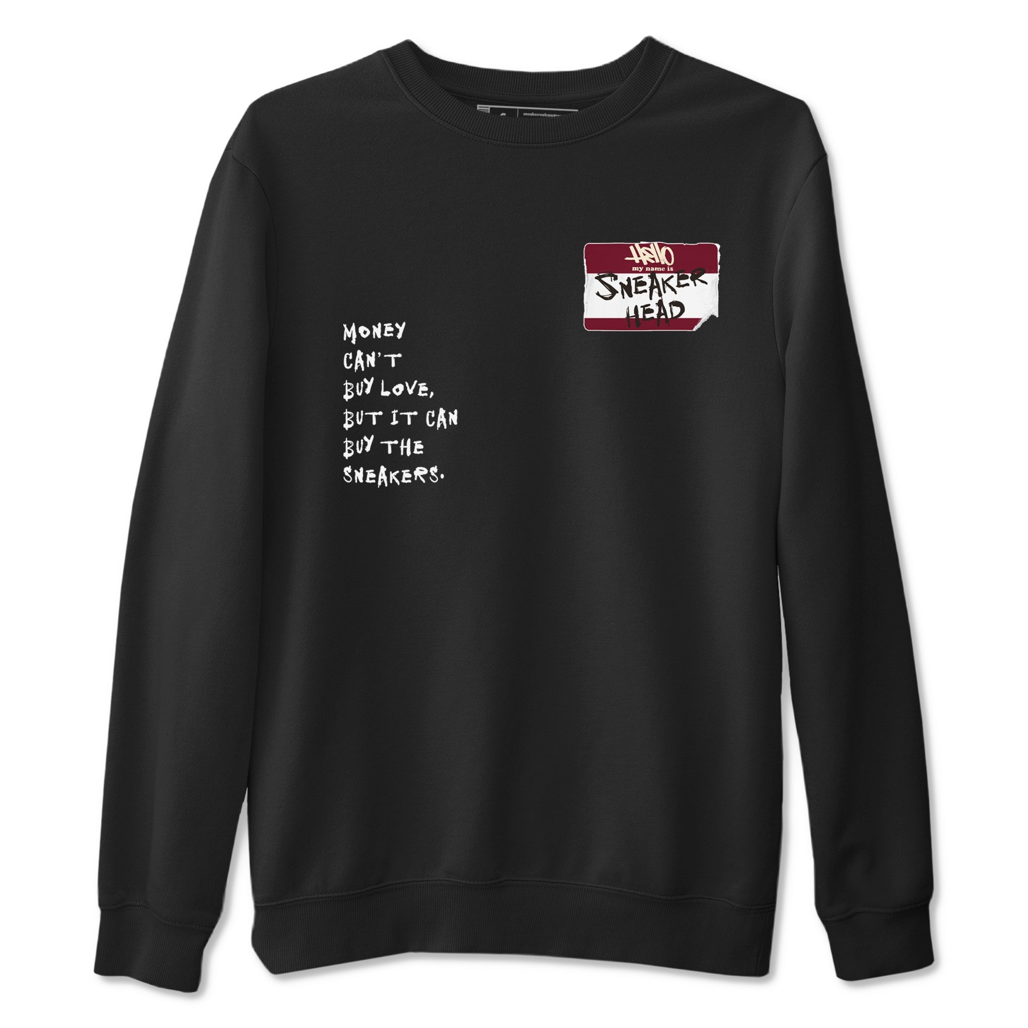 A Ma Maniére x Air Jordan 3 "Burgundy Crush" to match jordans Sneakerhead Badge sneaker match tees Air Jordan 3 A Ma Maniere x Burgundy Crush Drip Gear Zone streetwear brand Black 2 unisex cotton tee